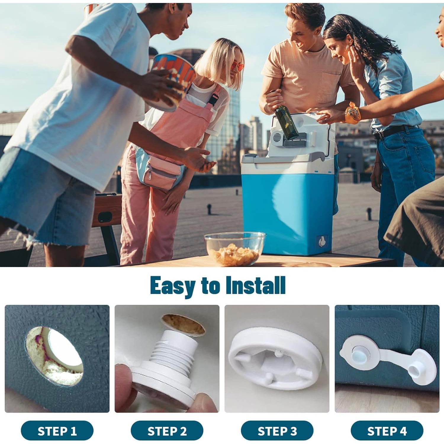 Reemplazo Tapón Drenaje Enfriador Coleman Xtreme 50-82 Qt