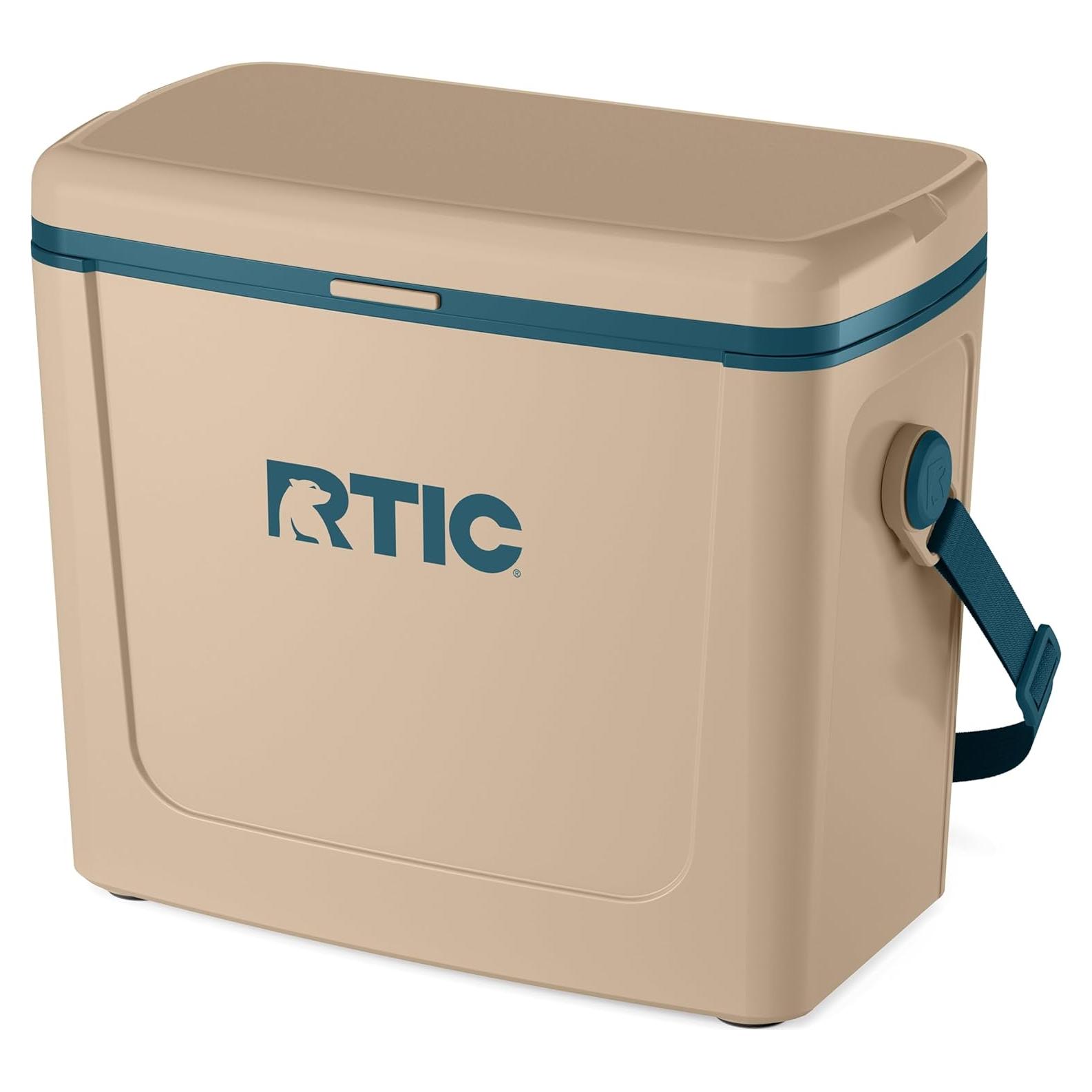 Hielera RTIC 16 QT Portátil Aislada para Camping y Playa