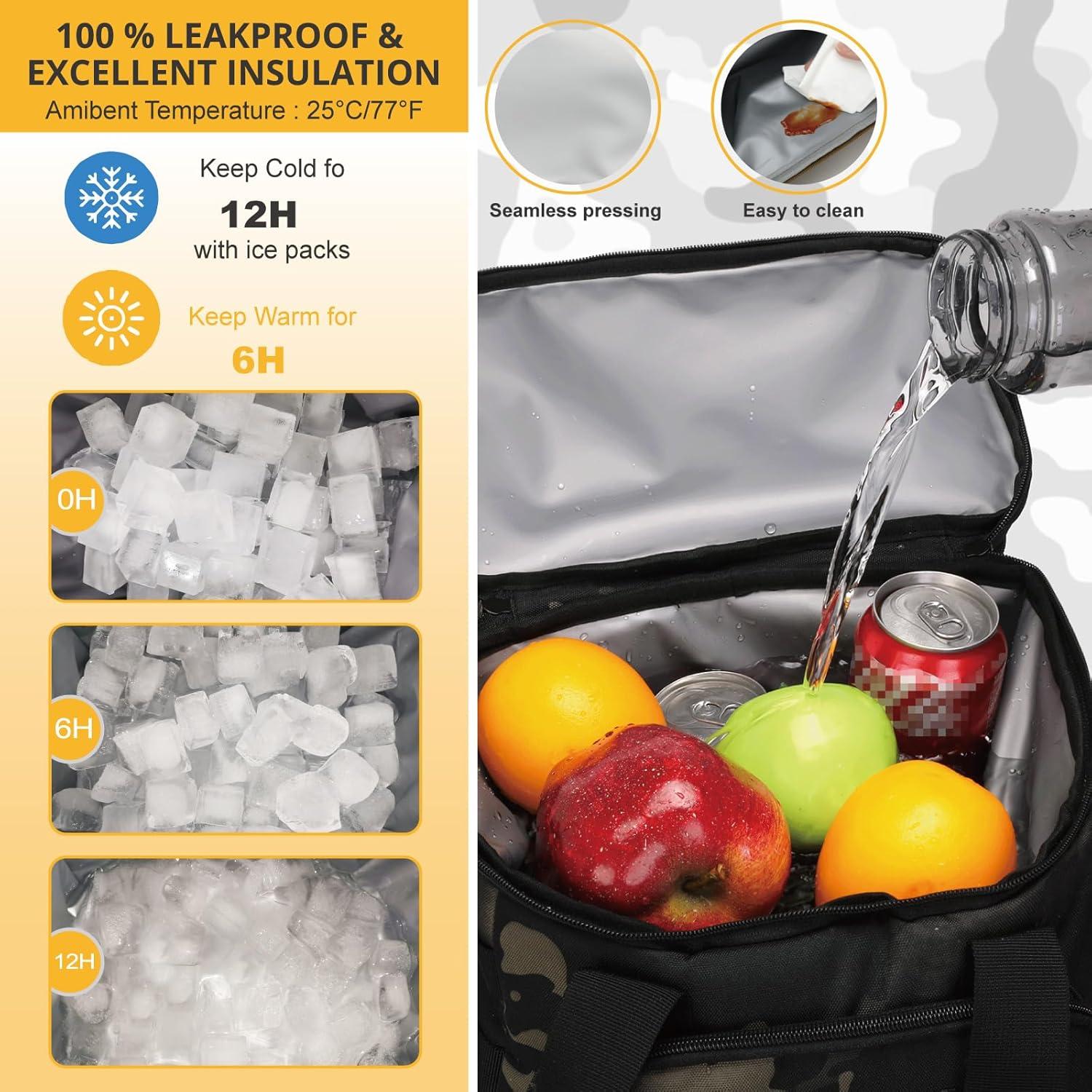 Mochila Enfriadora Táctica ATRIPACK 35L Impermeable Camuflaje