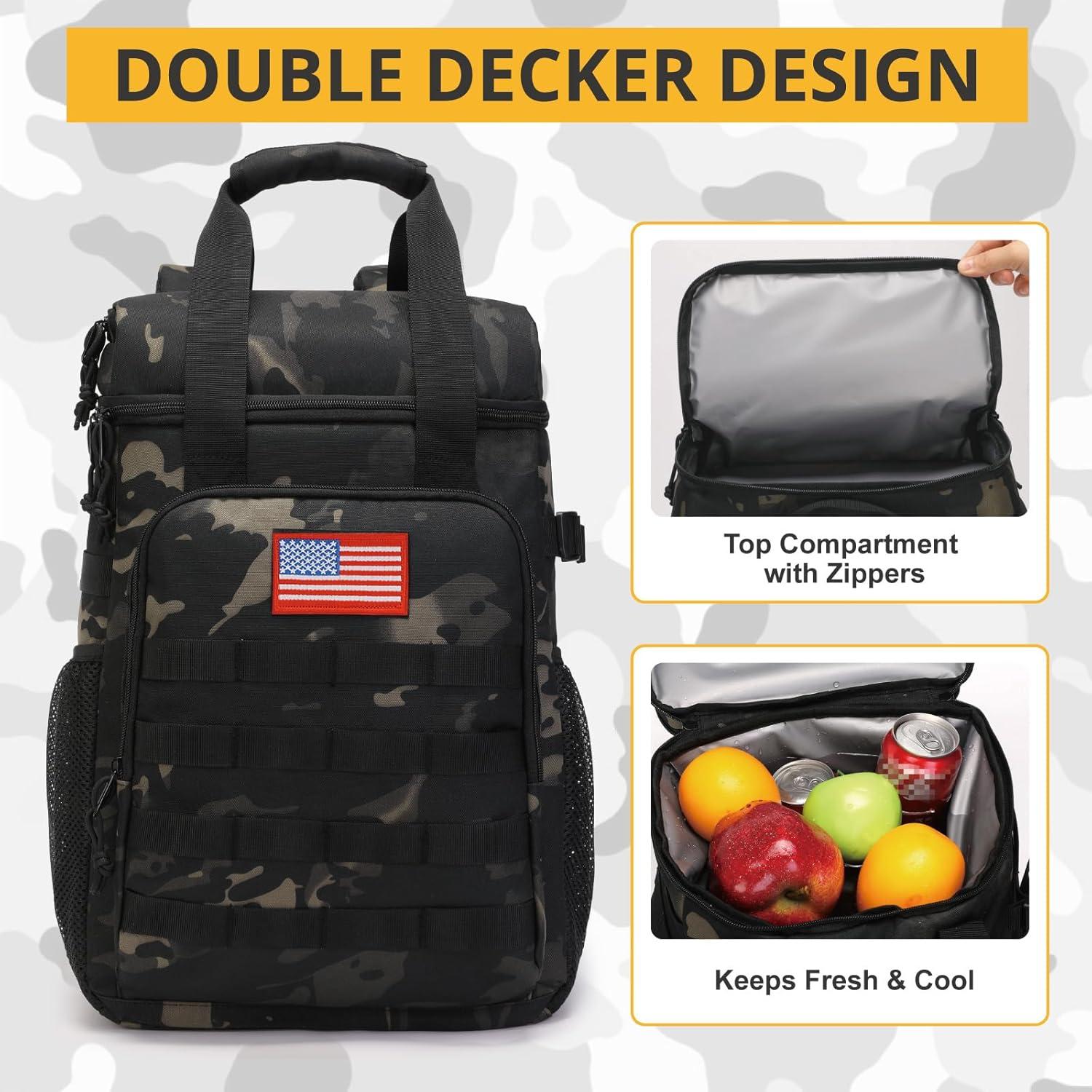 Mochila Enfriadora Táctica ATRIPACK 35L Impermeable Camuflaje