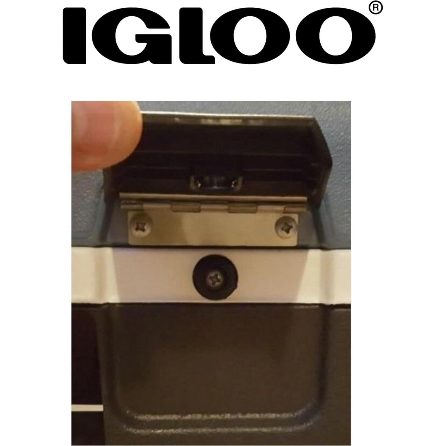 Pestillos Híbridos Igloo para Neveras 2-Pack Acero Inoxidable