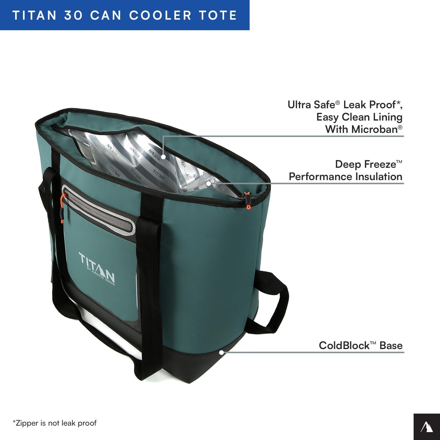 Cooler Aislado Titan by Arctic Zone 30 Latas 18.93 L