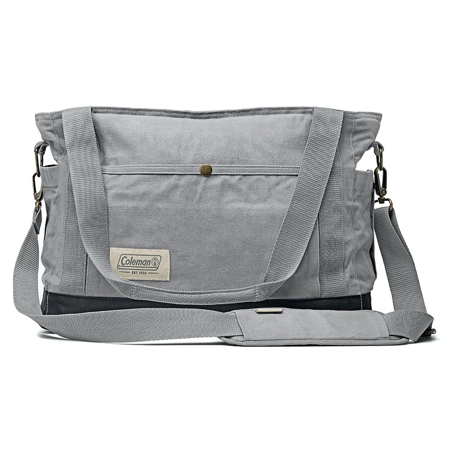 Cooler Aislado Coleman Heritage 30 Latas Gris para Camping