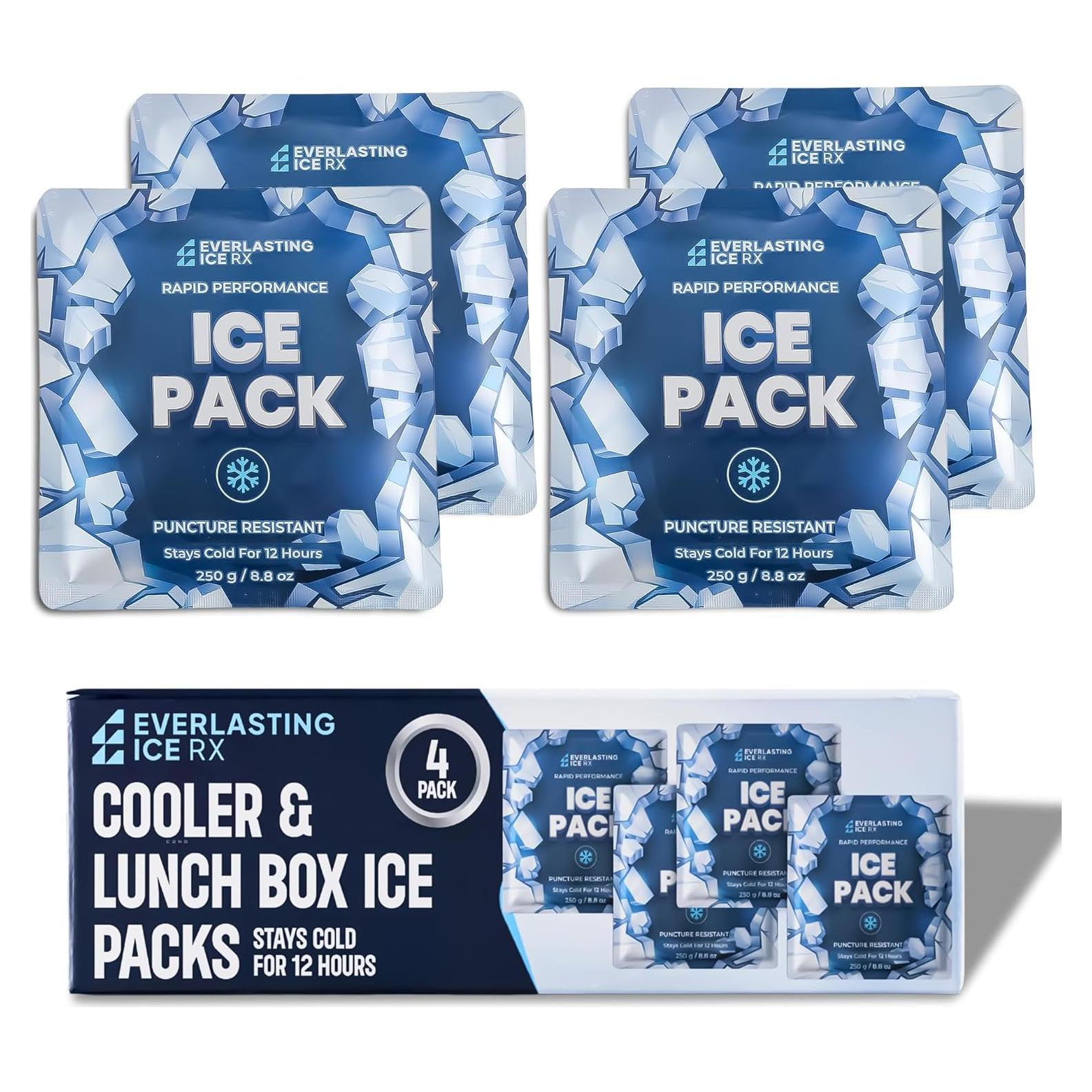 Paquete de Hielo Reutilizable Everlasting Ice RX 4 Unidades