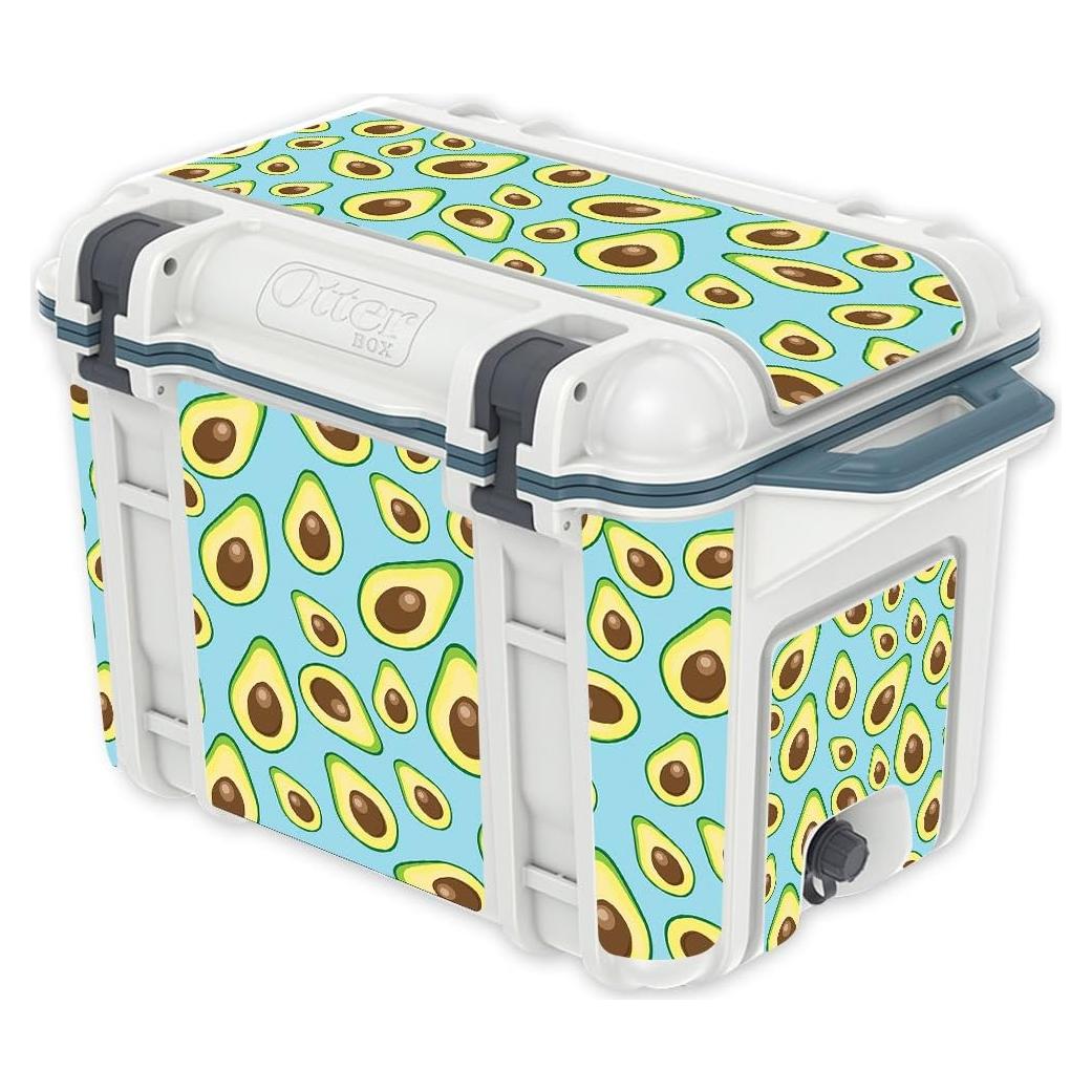 Piel de Vinilo MightySkins para Enfriador OtterBox 45 qt - Aguacates Azules