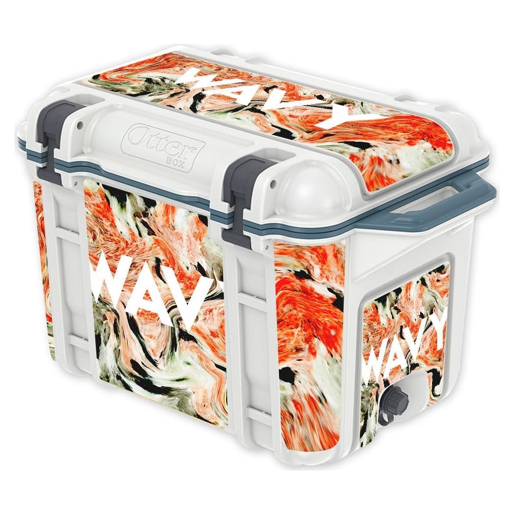 Piel de Vinilo MightySkins para OtterBox Venture 45 qt - Ondulada