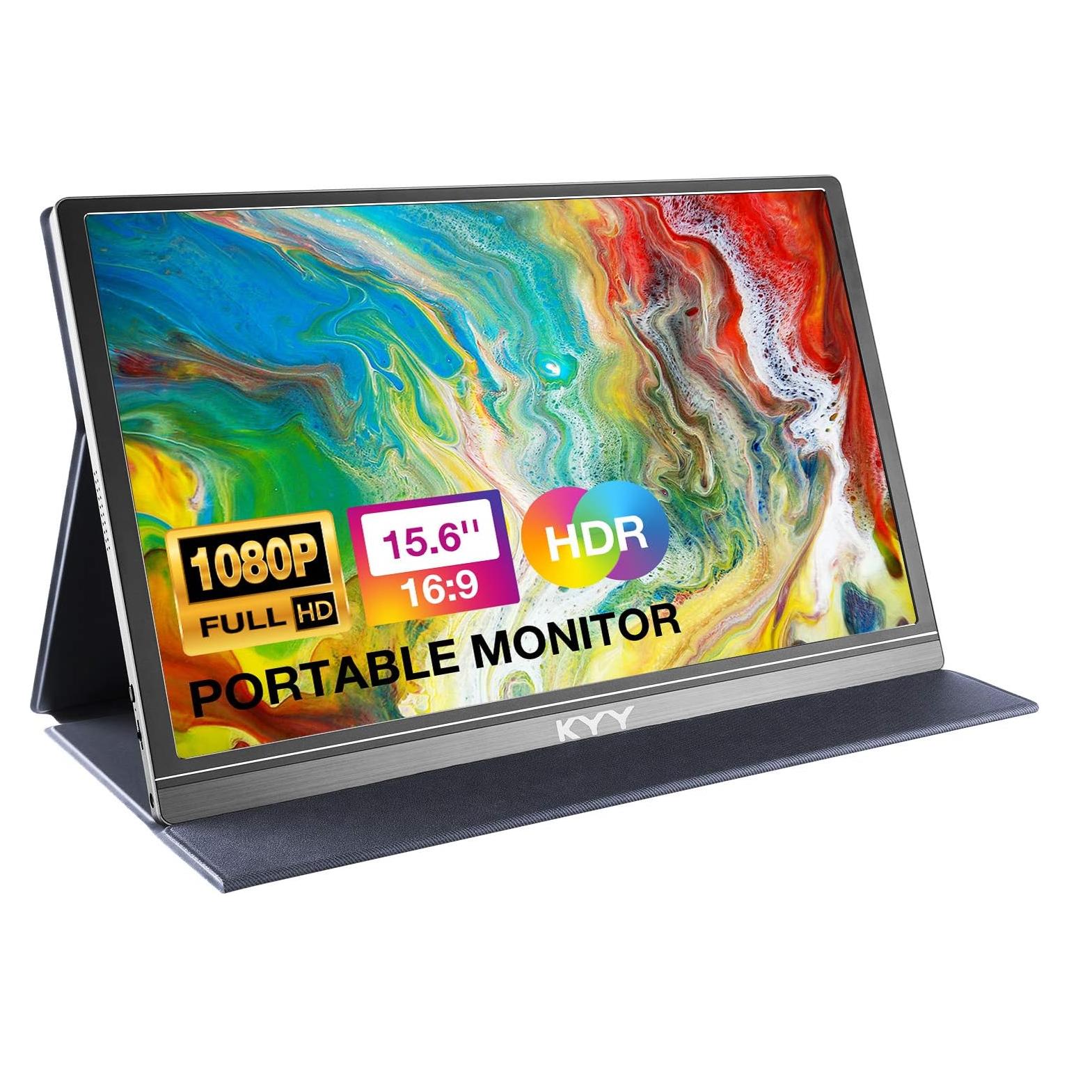 Monitor Portátil KYY K3 15.6" FHD 1080P USB-C HDMI