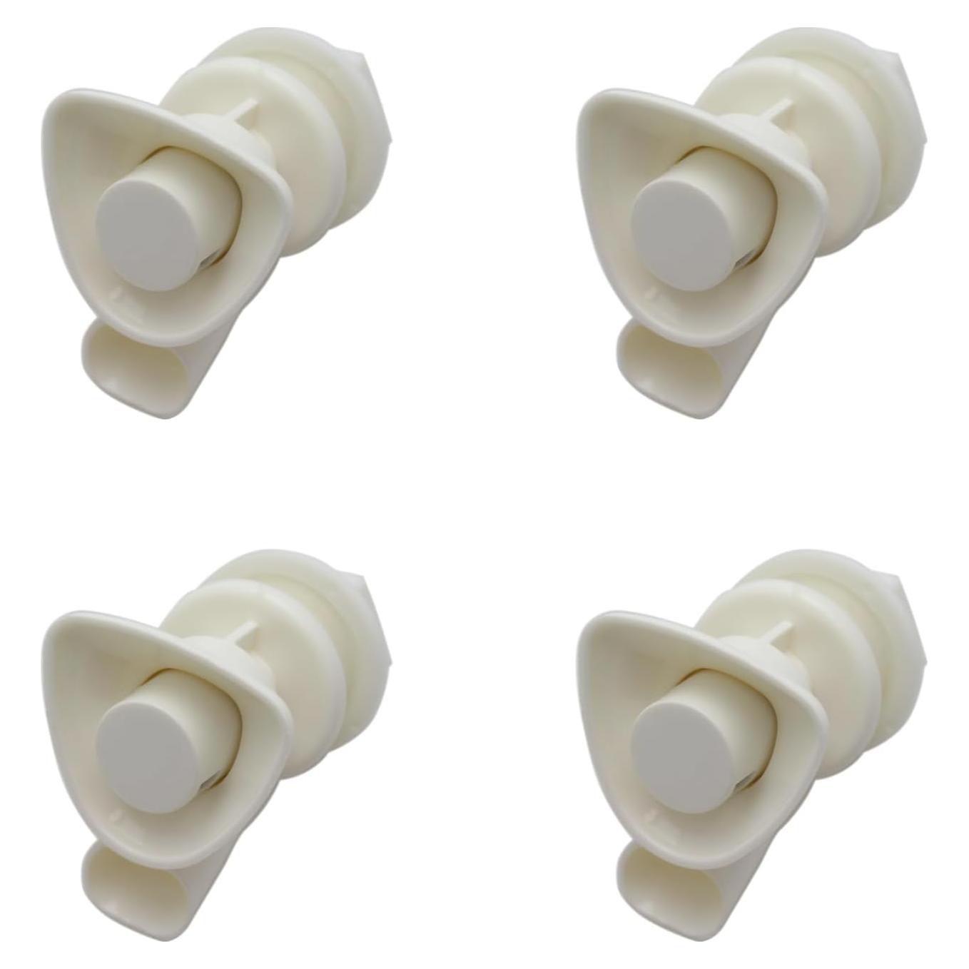 Grifo de Agua Fría Maxmoral 4 Piezas 22mm Blanco