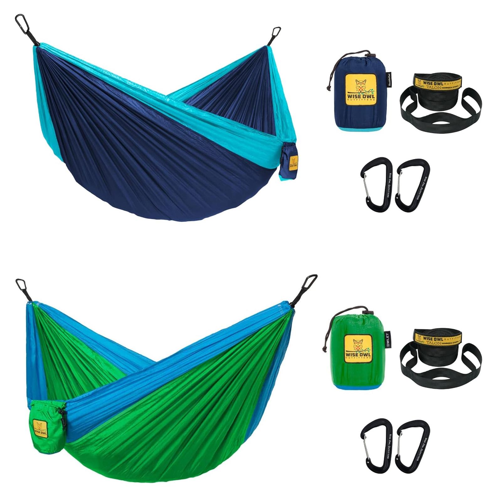 Hamacas de Camping Wise Owl Outfitters Duo - Juego de 2