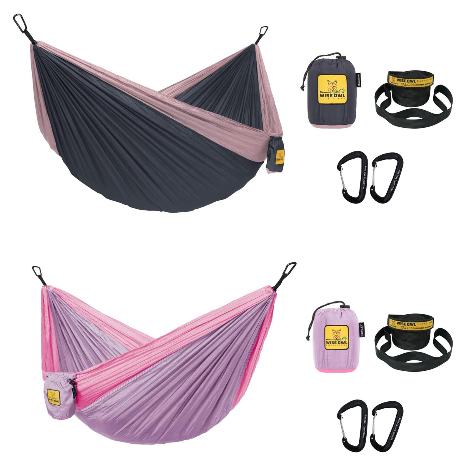 Hamacas de Camping Wise Owl Outfitters Duo - 2 Unidades, Adultos y Niños