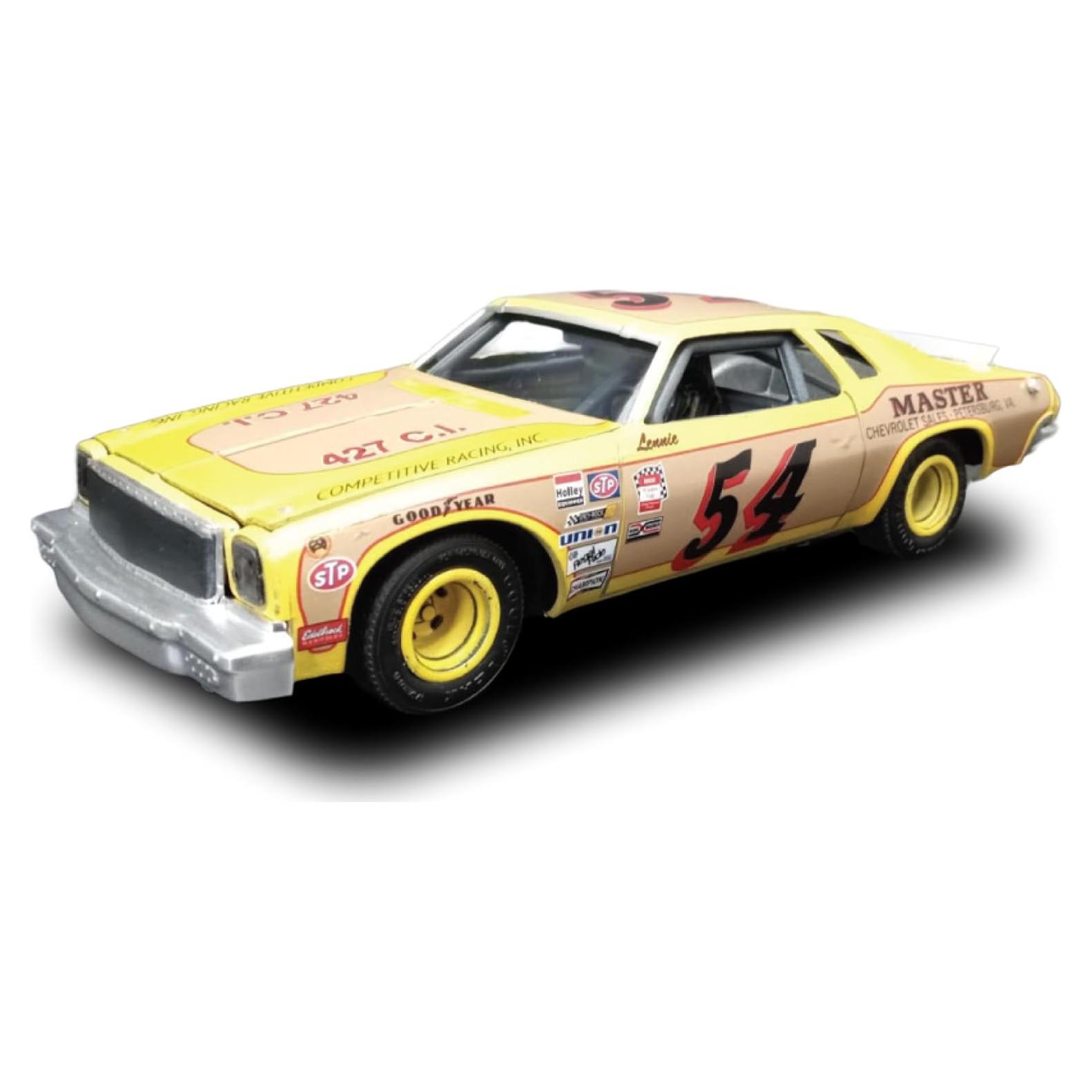 Kit de Modelo AMT 1974 Chevy Malibu 1:25 Detalles Vintage