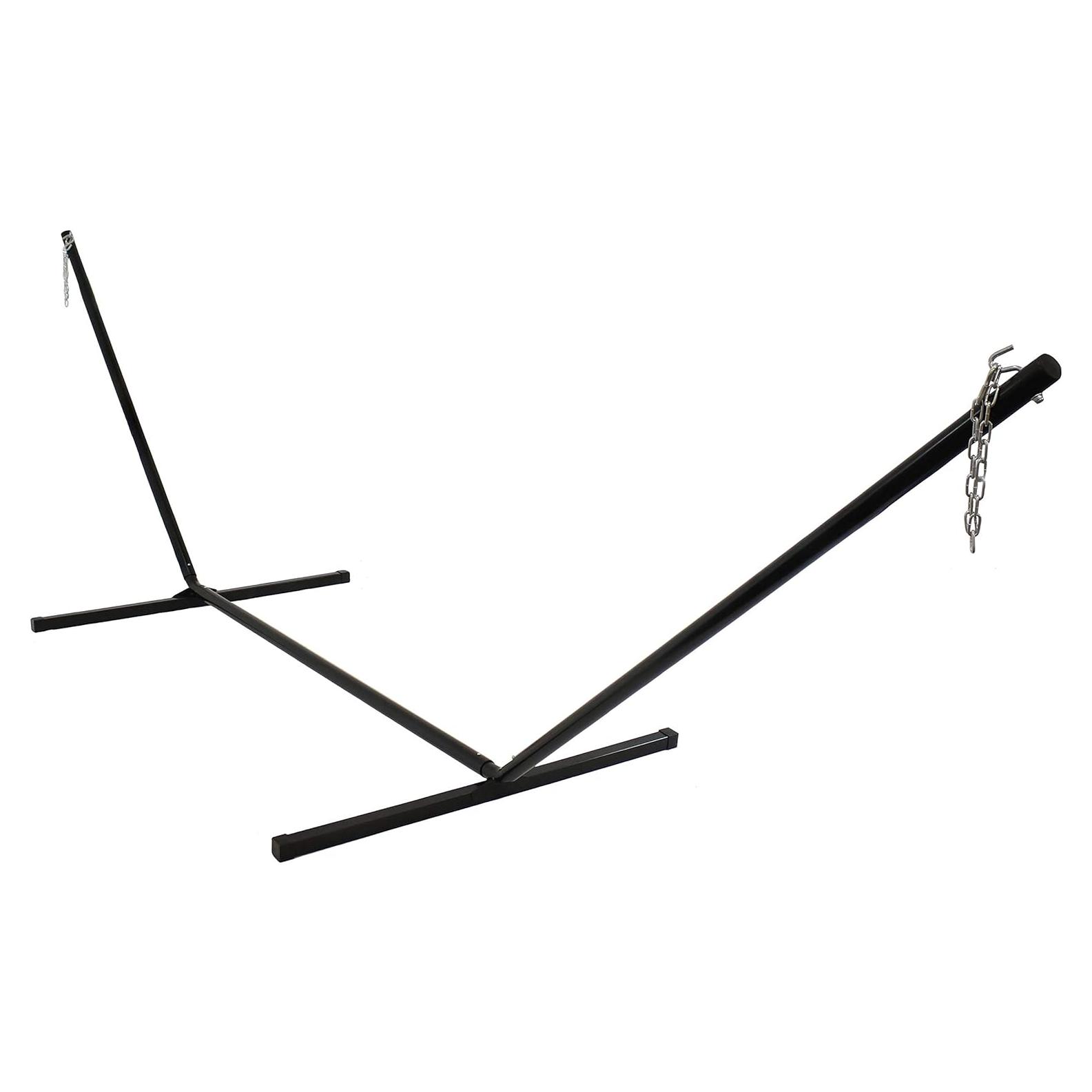 Soporte de Hamaca de Acero Sunnydaze 4.57m Negro 181kg