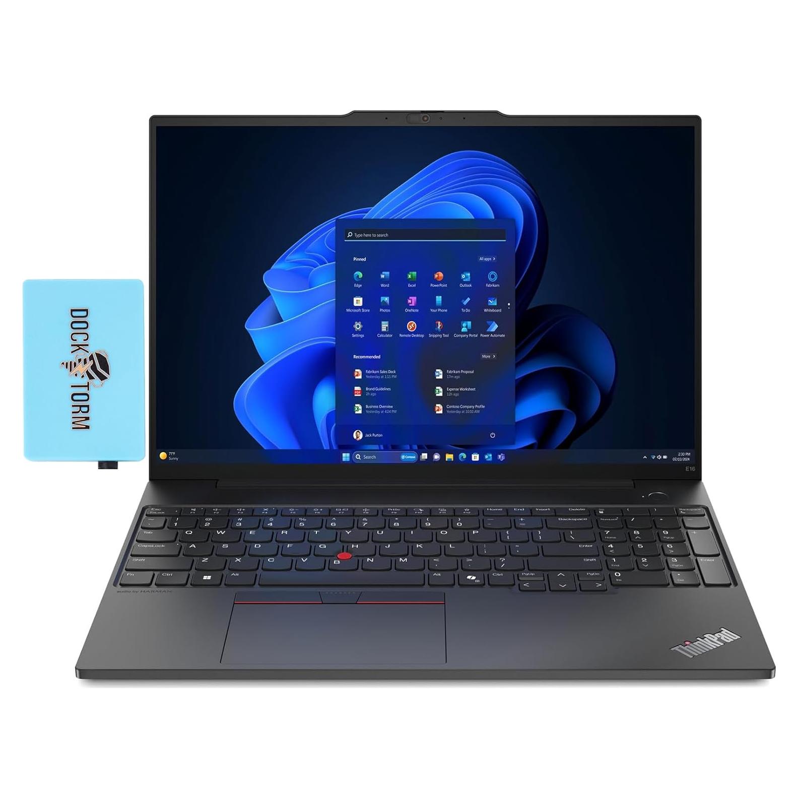 Lenovo ThinkPad E16 Gen 1 Laptop 16" Ryzen 5 16GB 512GB