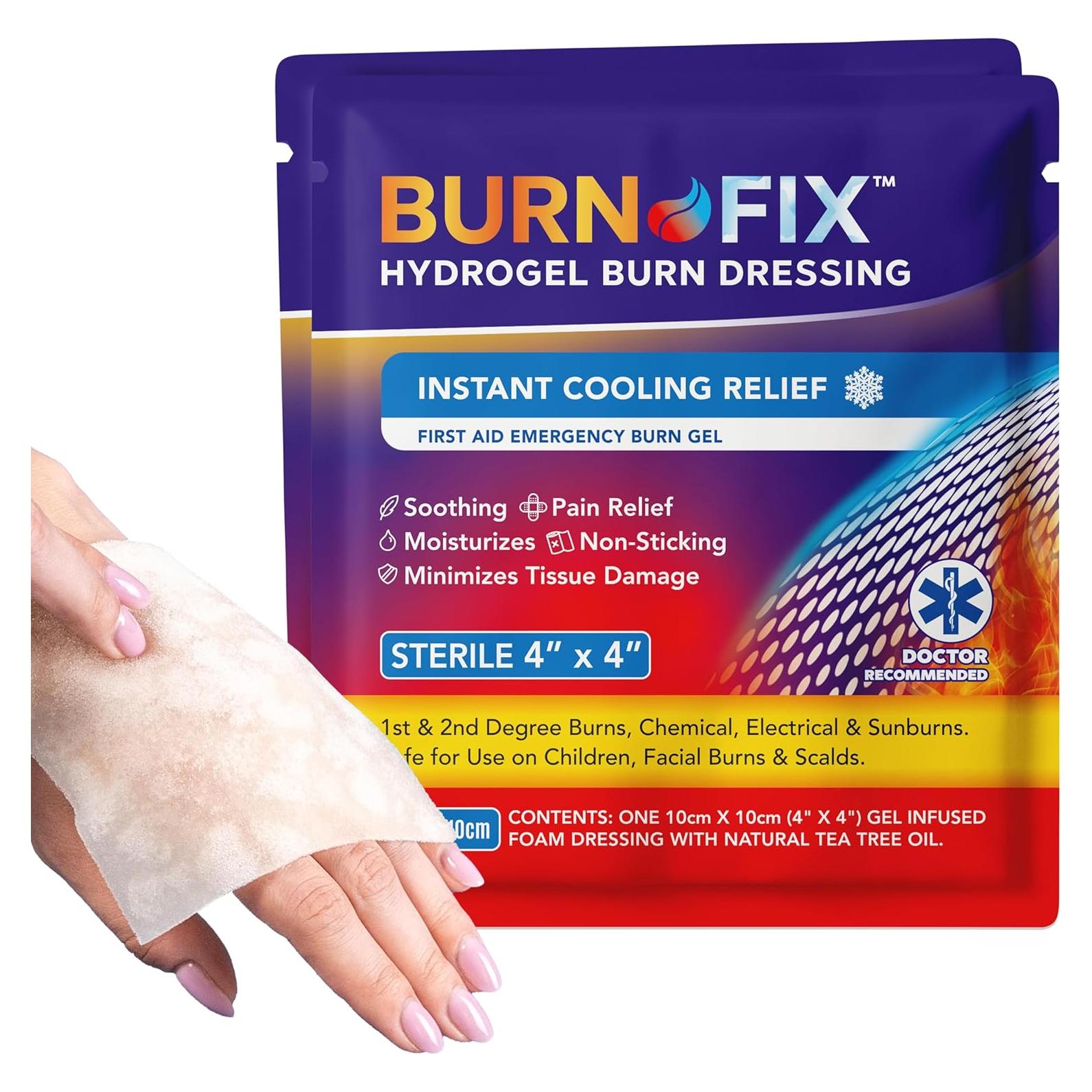 Vendaje de Hidrogel para Quemaduras BURN-FIX 2 Unidades 39g
