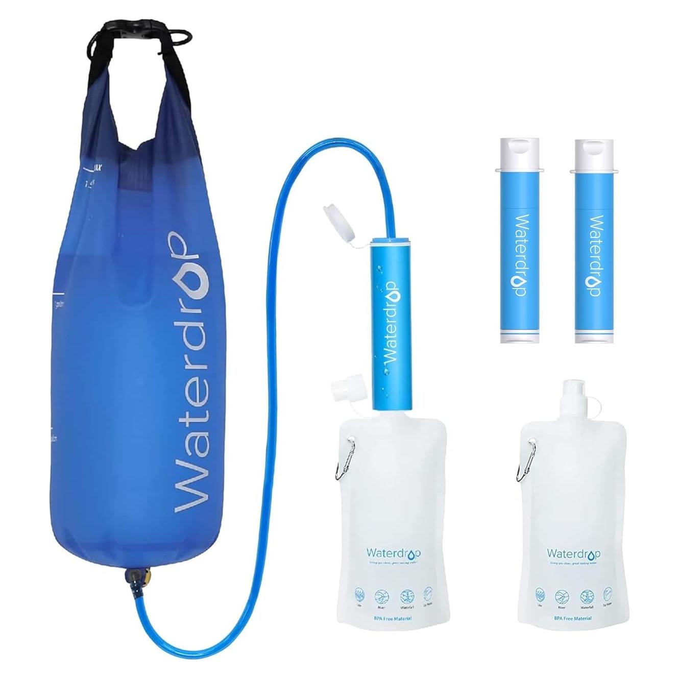 Filtro de Agua Gravity Waterdrop 5.7L, Purificador 5 Etapas