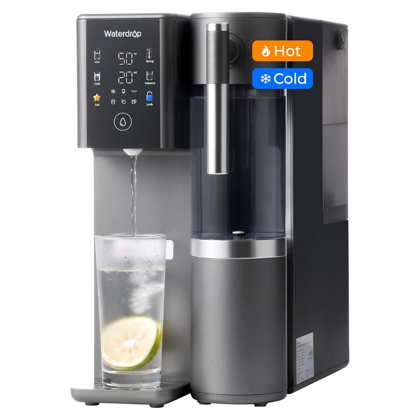 Sistema de Ósmosis Inversa Waterdrop WD-A2 Encimera 6 Temperaturas