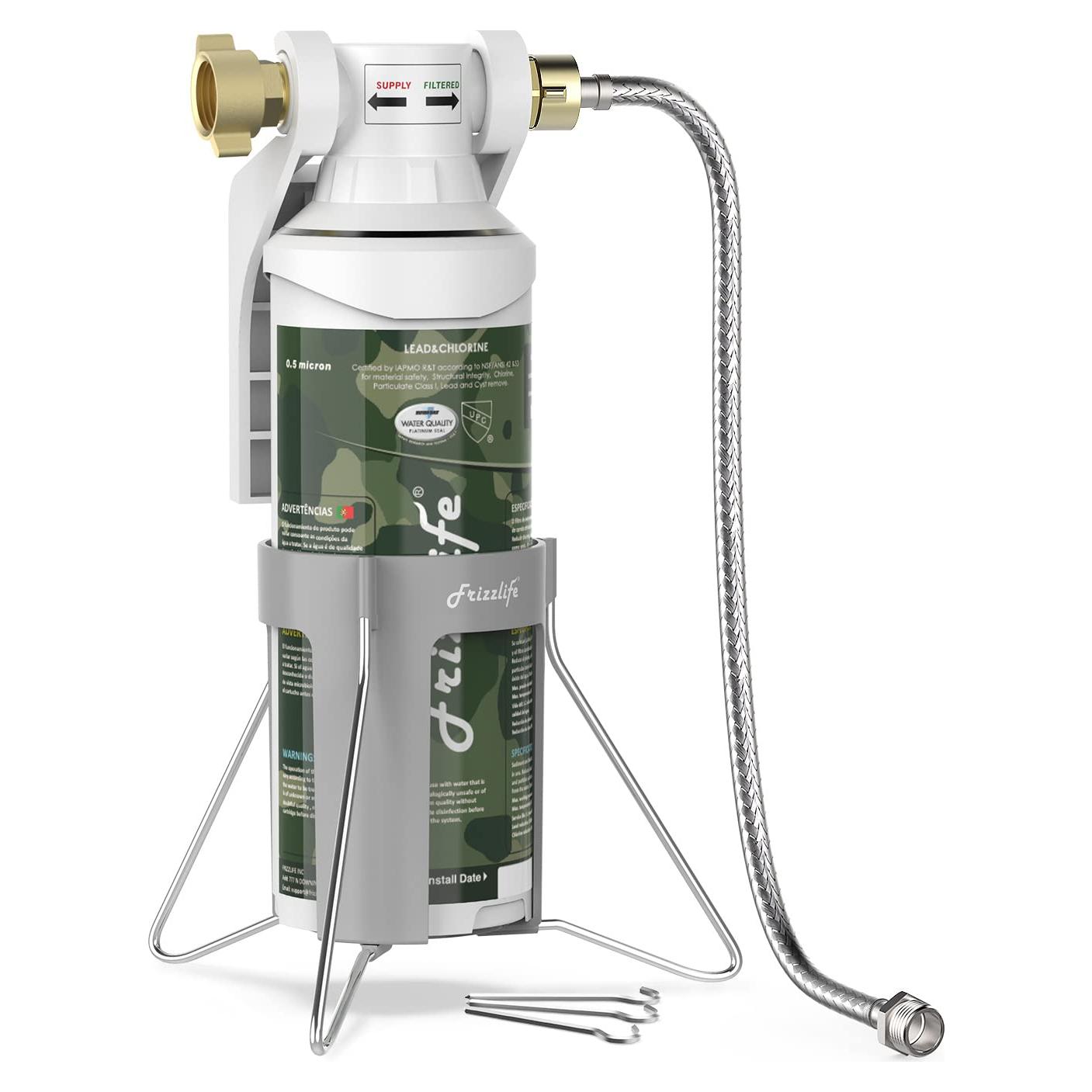 Filtro de Agua Frizzlife MV99 Inline 0.5 Micrones para RV