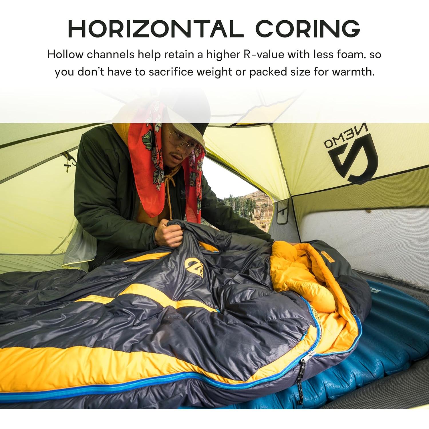 Nemo Equipment Flyer Self-Inflating Bluesign Sleeping Pad - Regular Wide - Abyss