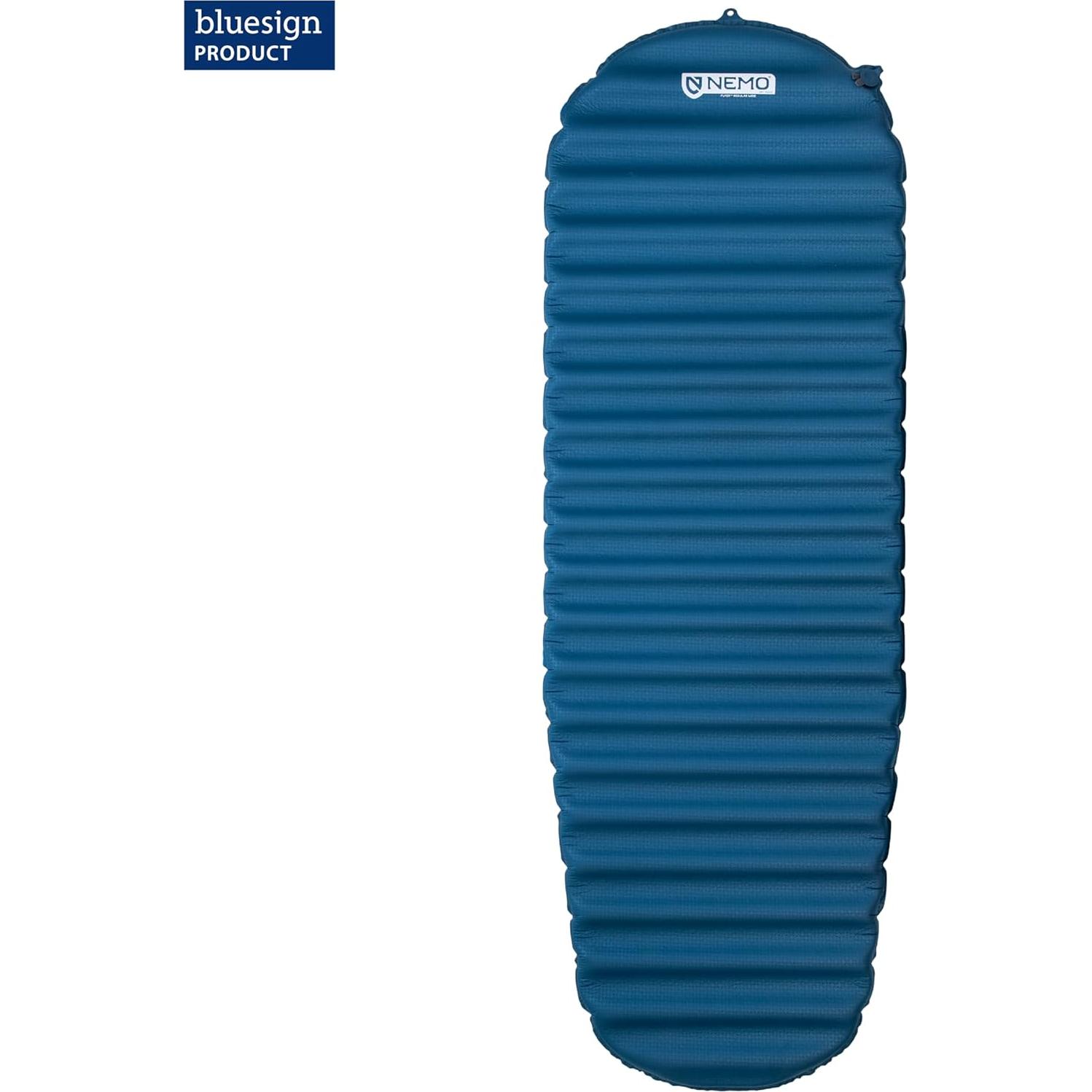 Nemo Equipment Flyer Self-Inflating Bluesign Sleeping Pad - Regular Wide - Abyss