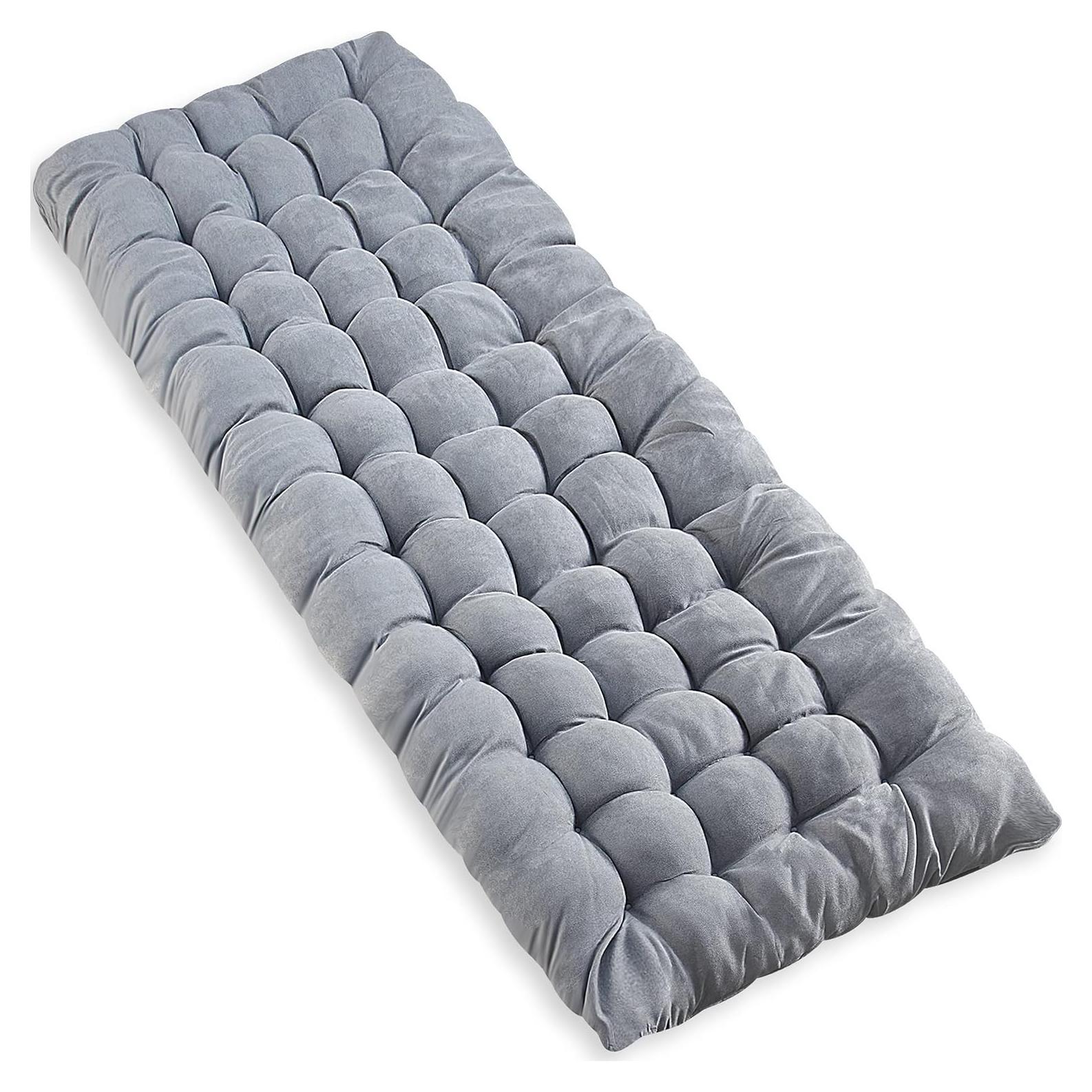 Almohadilla de Cama para Camping Vaygway 185x69cm Algodón Gruesa