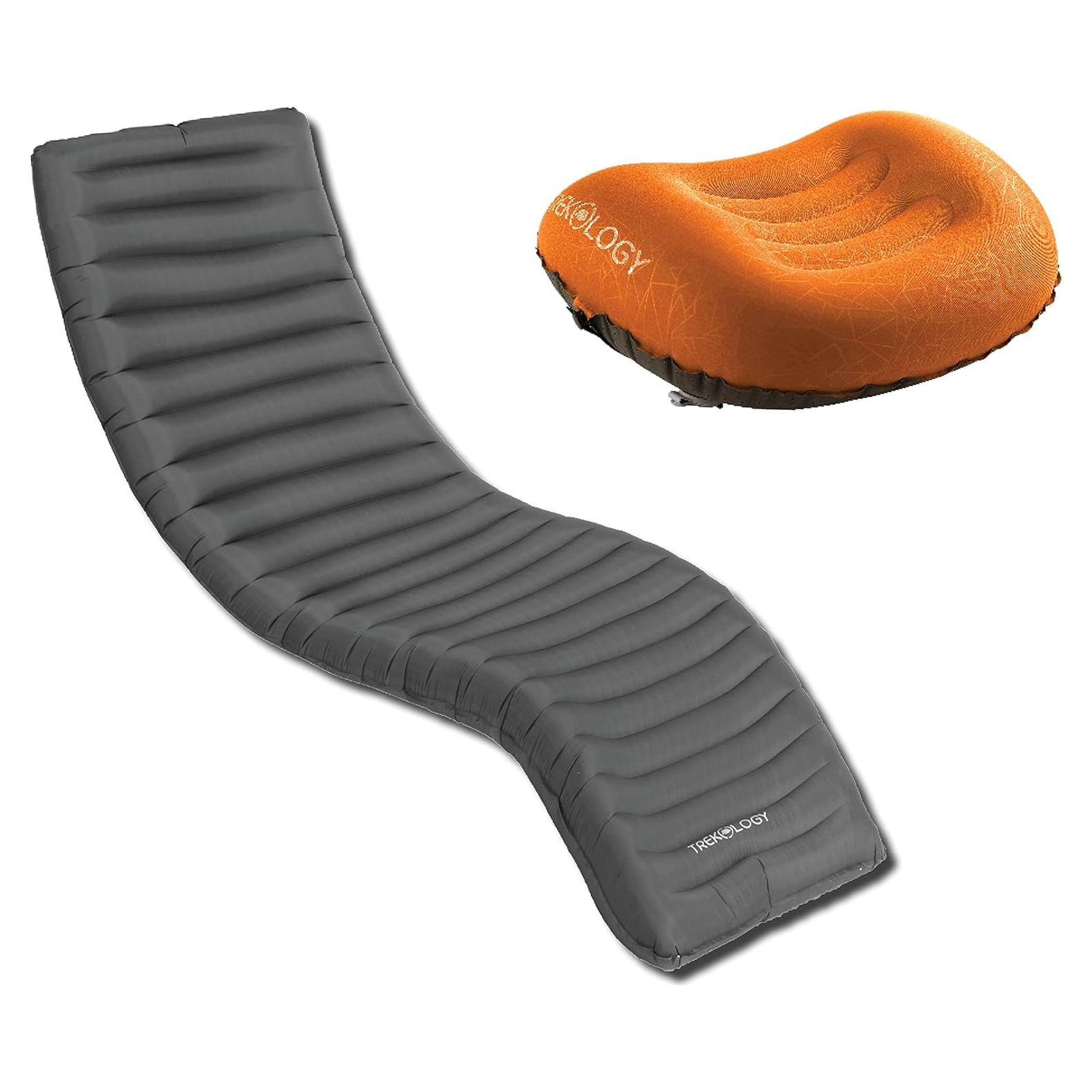 Colchón Inflable Ultraligero UL80 y Almohada ALUFT2.0 Trekology