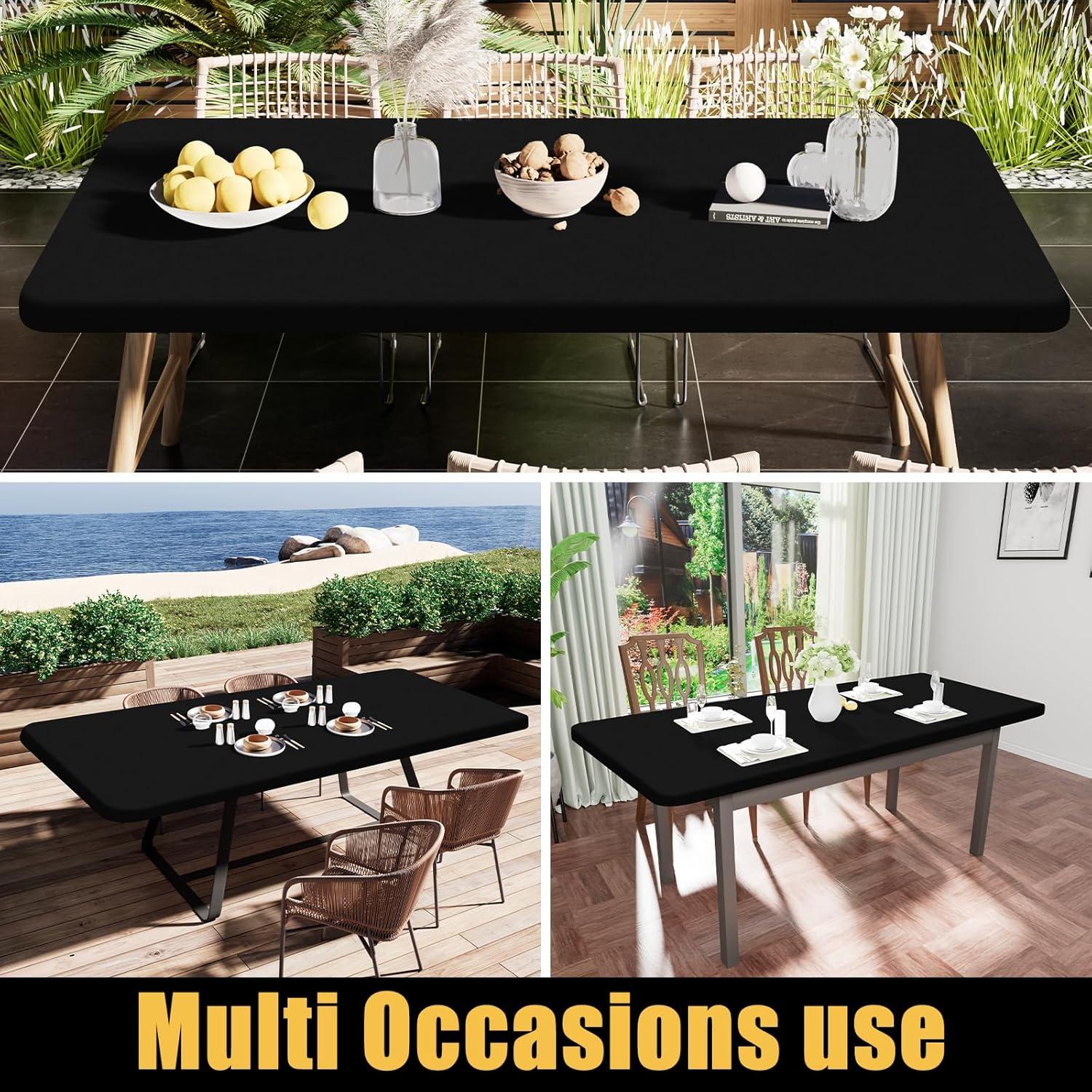 Mantel Rectangular Smiry 76x182 cm Impermeable y Ajustado