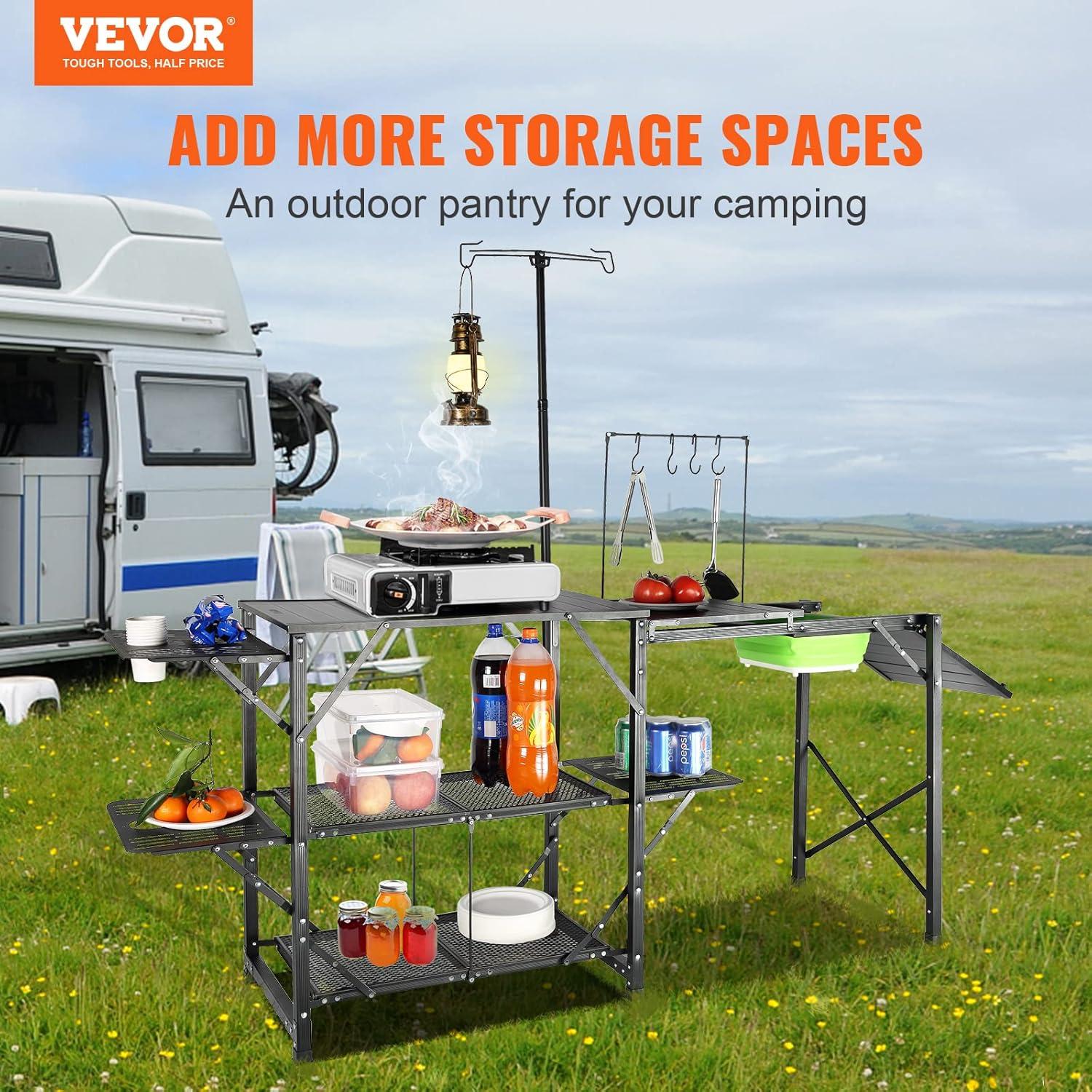 VEVOR Camping Kitchen Table