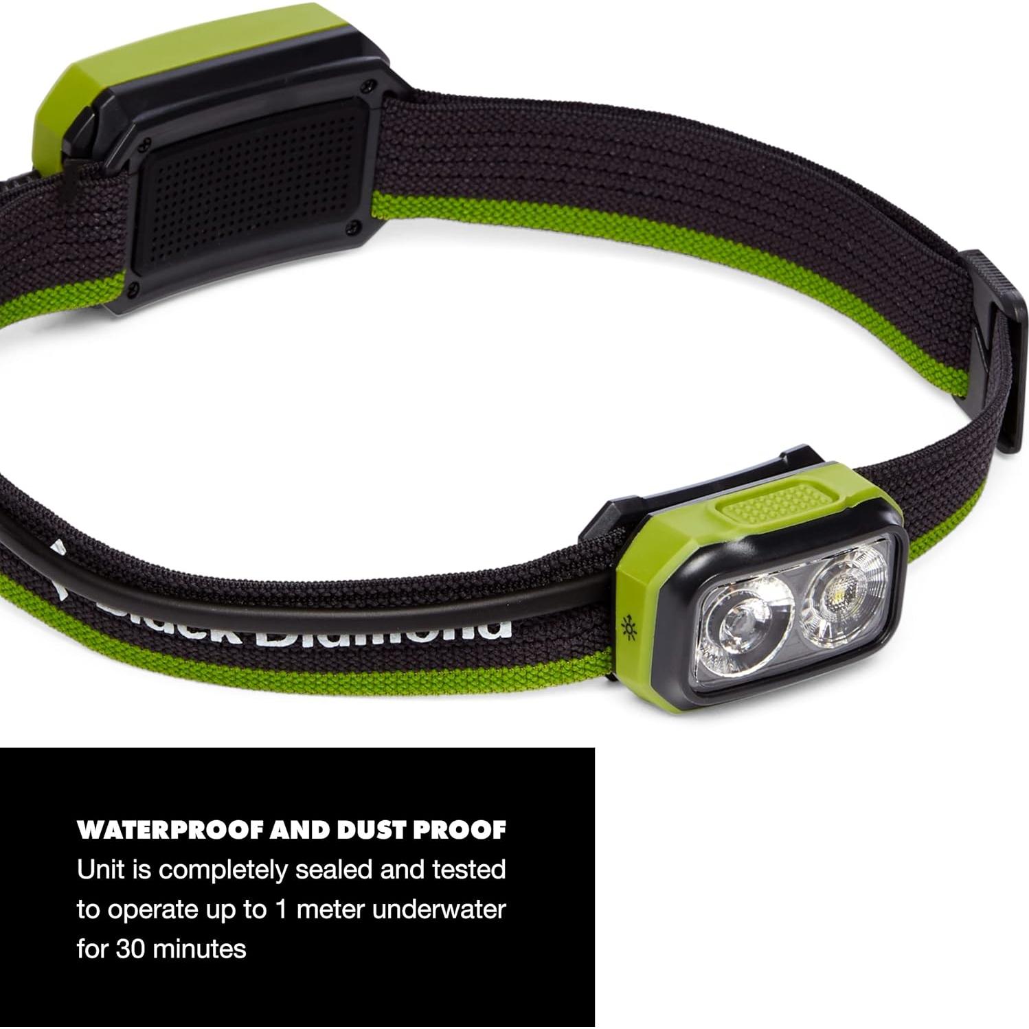 Linterna Frontal Black Diamond Onsight 375 Verde LED IP67