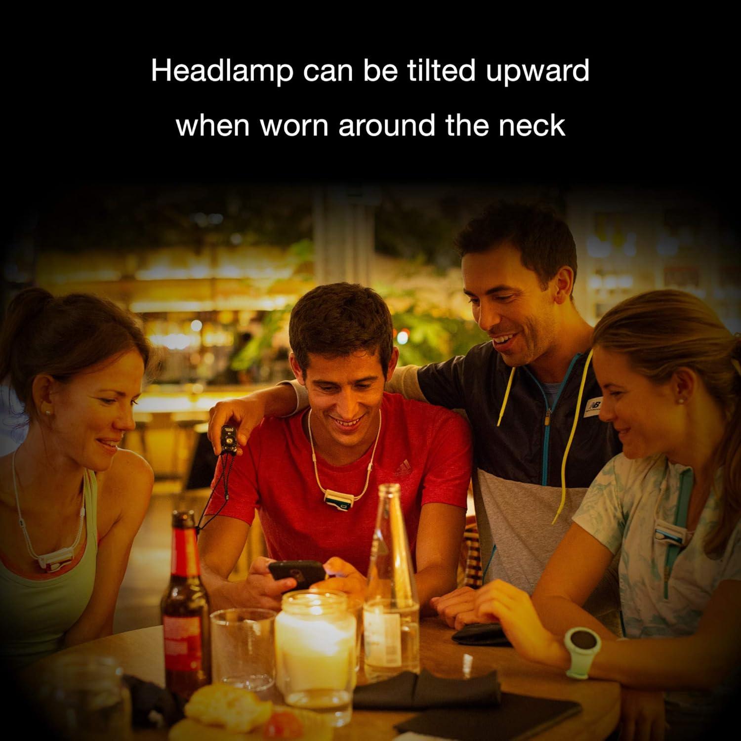 Linterna Frontal Recargable PETZL Bindi 200 Lúmenes Negra