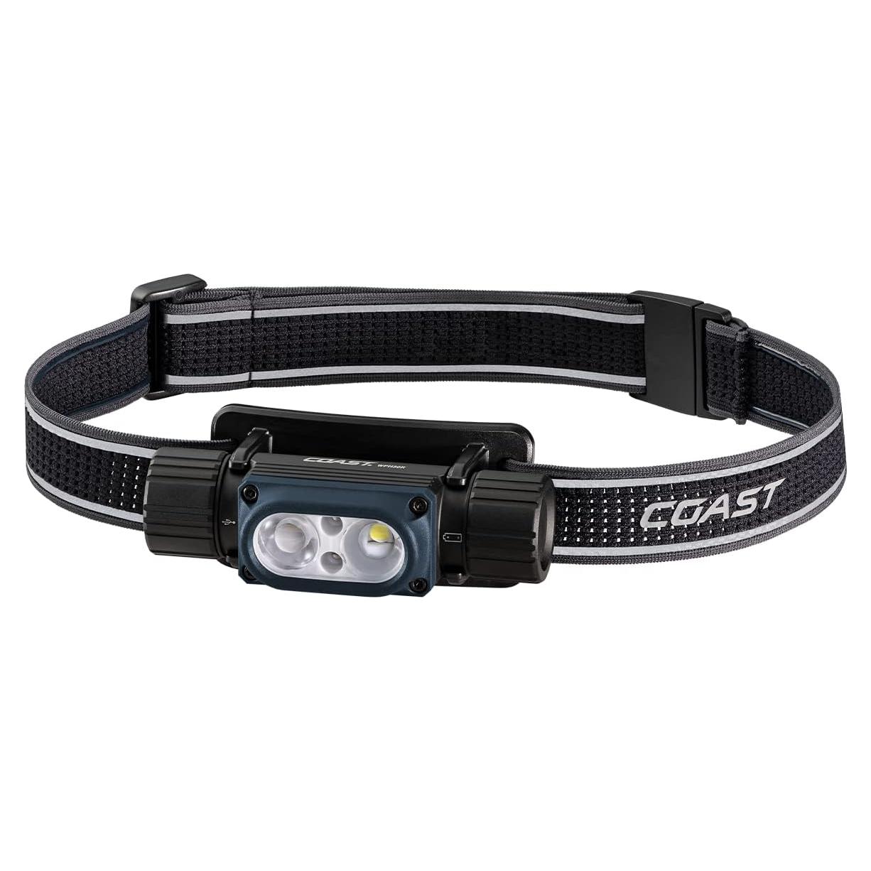 Linterna Frontal Coast WPH30R 1000 Lúmenes IP68 Recargable