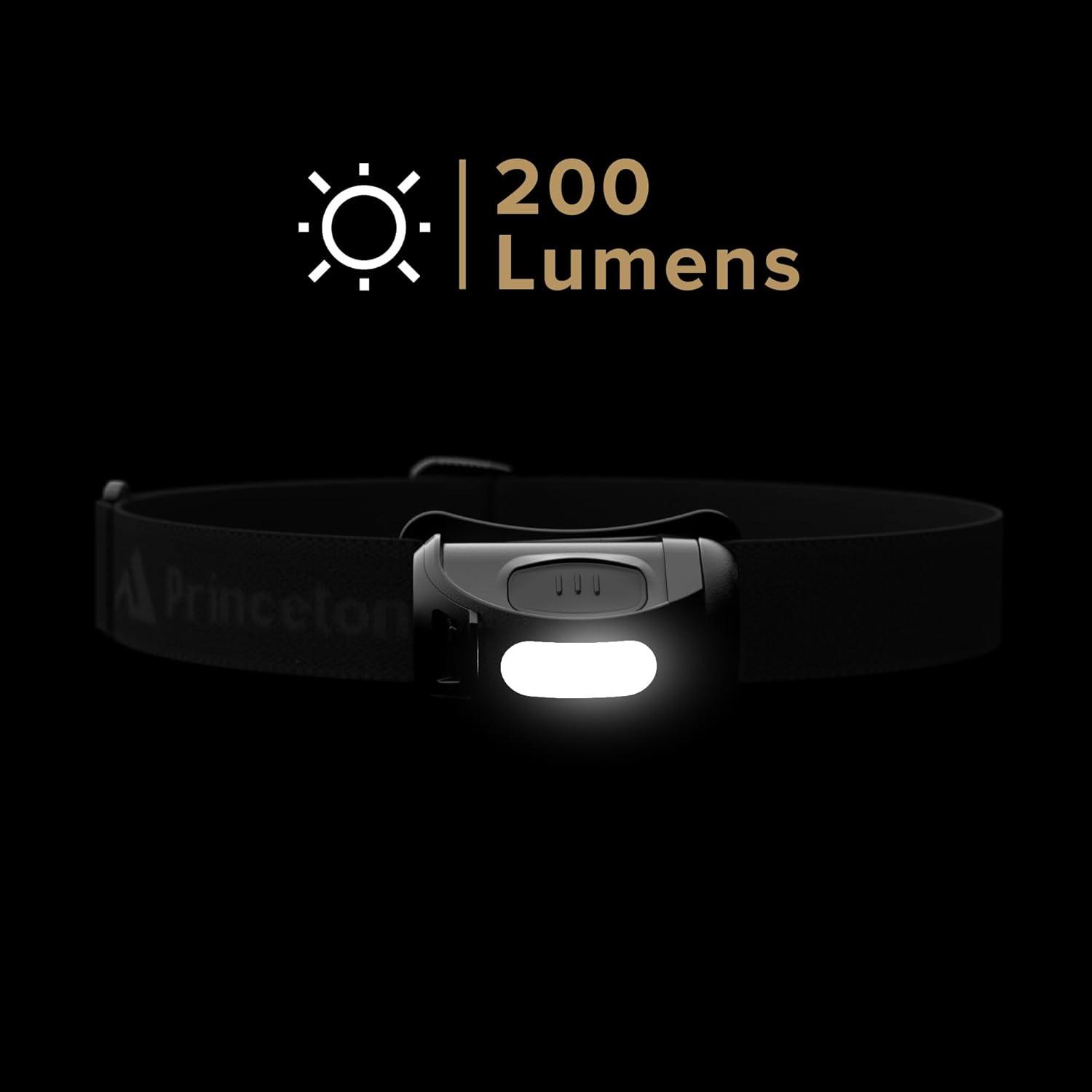 Linterna Frontal Princeton Tec FRED21-BK LED 200 Lúmenes