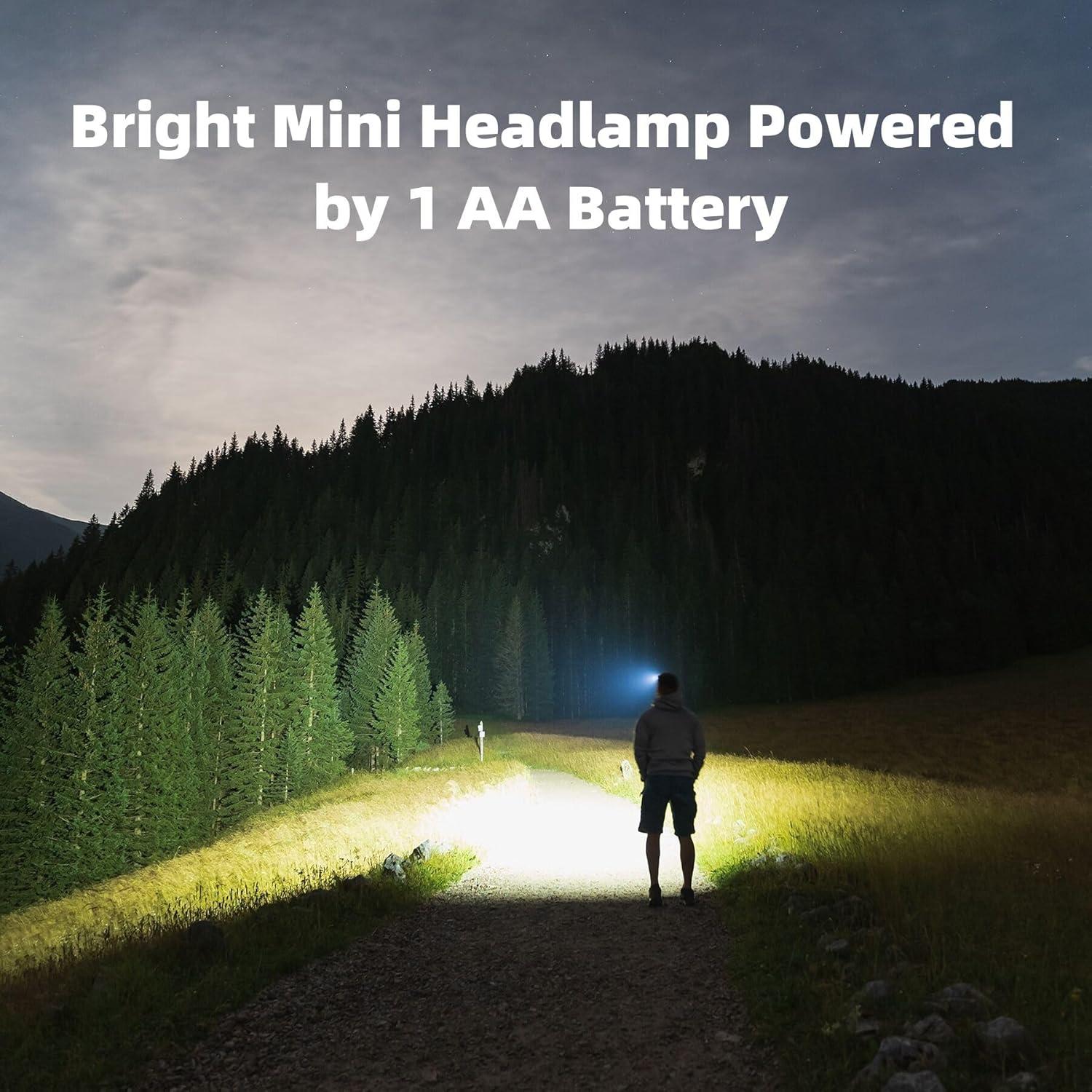 Linterna Frontal COSOOS Mini LED 200 Lúmenes Impermeable