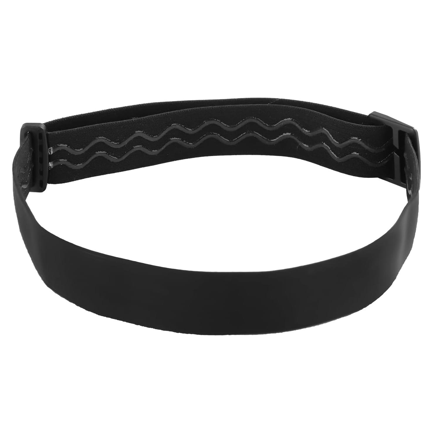 Correa Elástica para Linterna Frontal XIHIRCD 68x2.5cm Negra