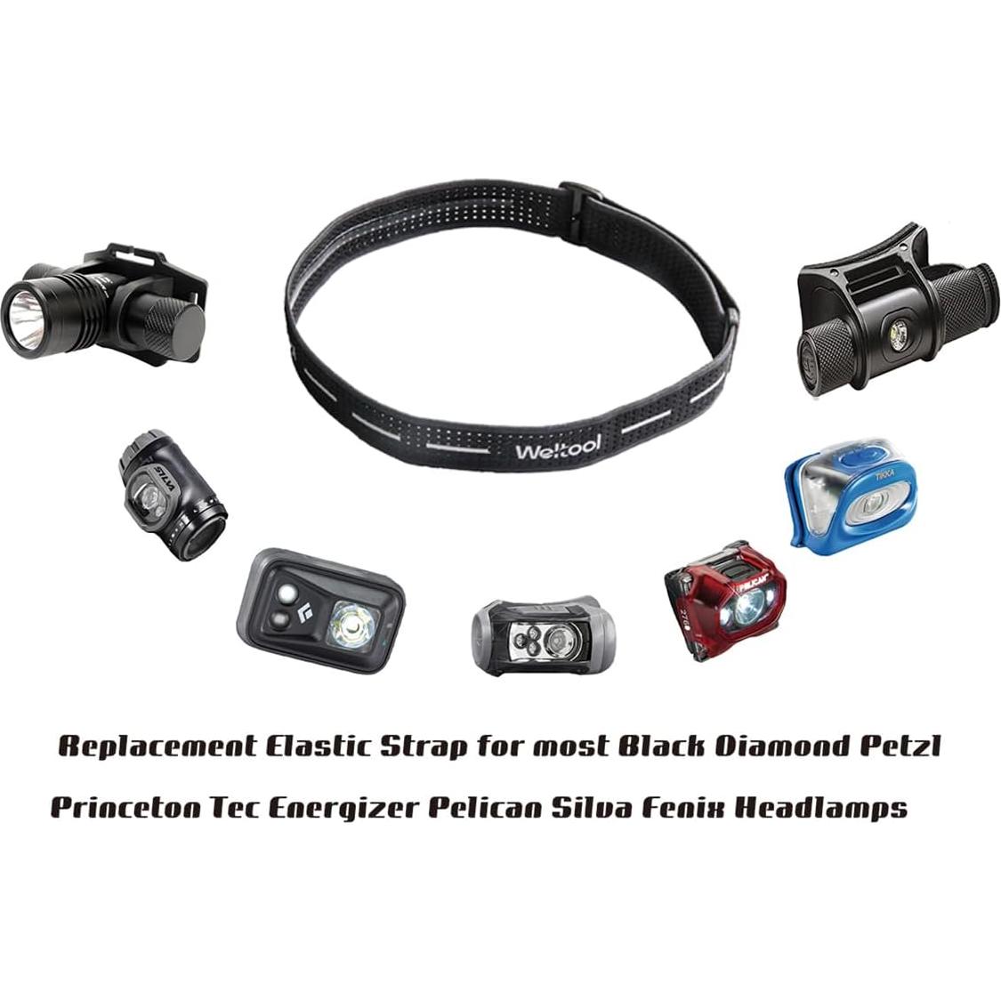 Correa de Reemplazo para Linterna Frontal Weltool HB2 60 cm