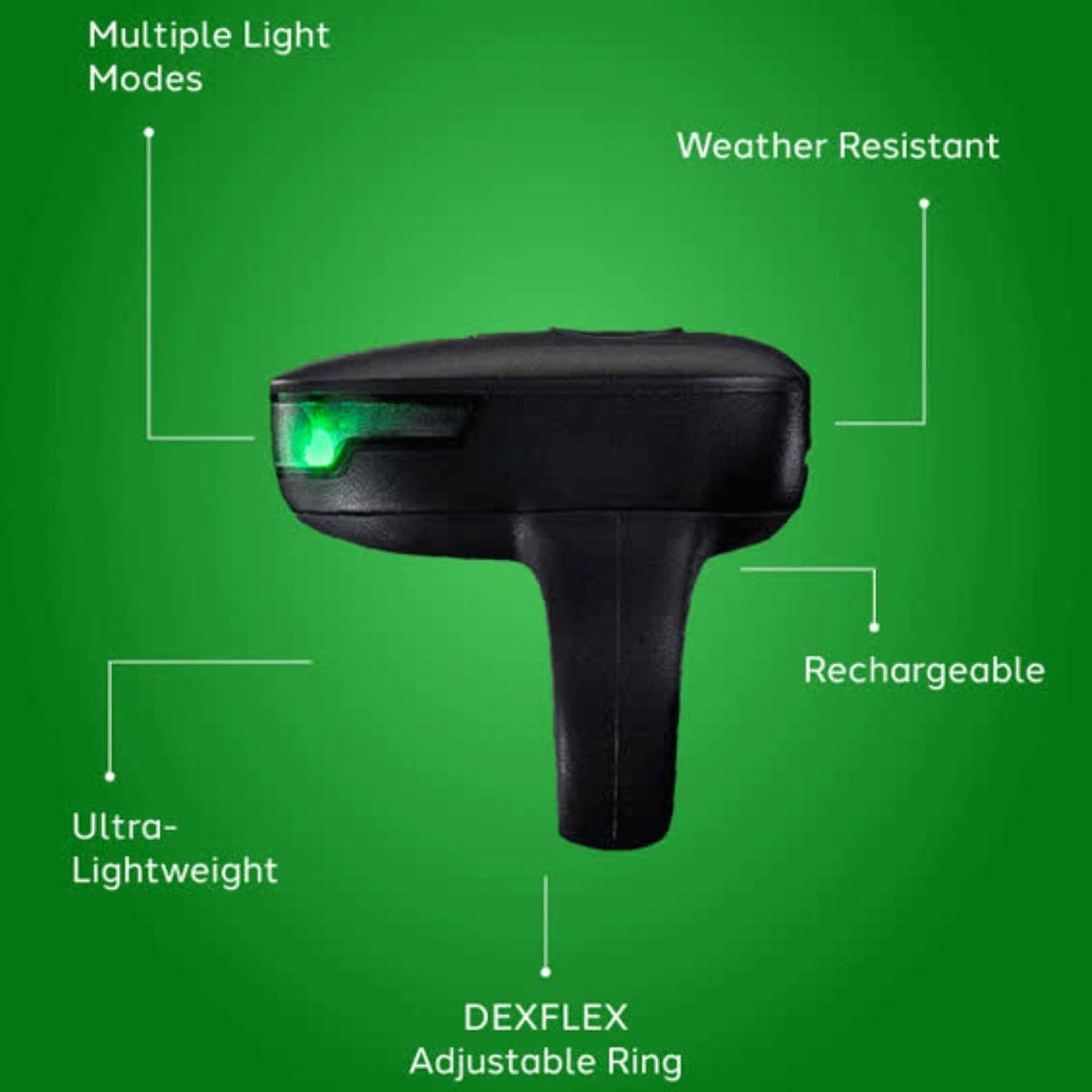 Linterna LED DEX FINGERLIGHT Recargable IPX7 3 Modos USB-C