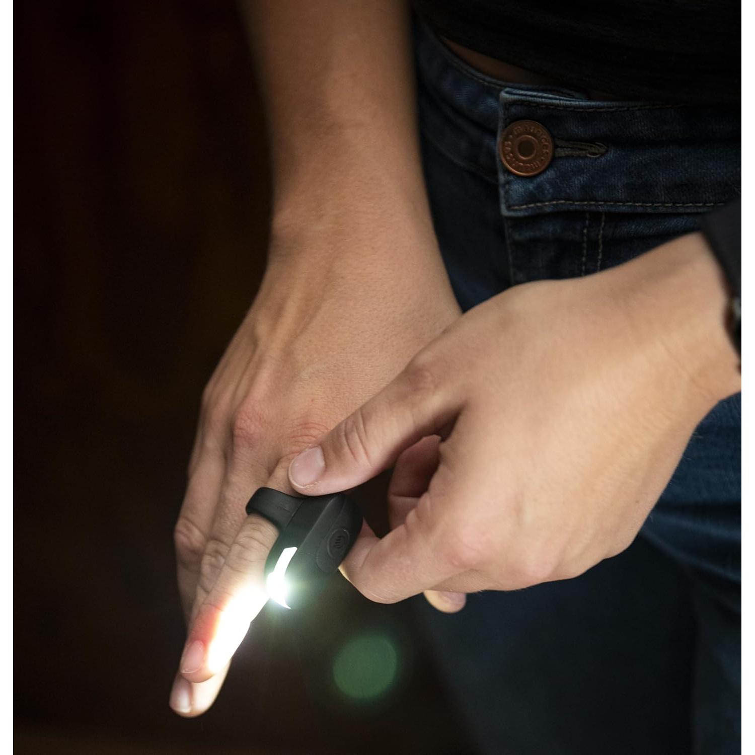 Linterna LED DEX FINGERLIGHT Recargable IPX7 3 Modos USB-C