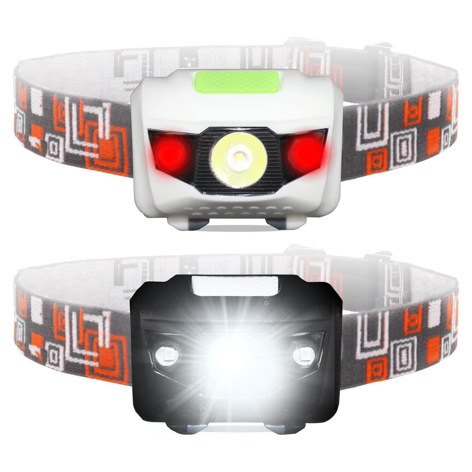 Lámpara Frontal LED MENCH 2 Paquetes Impermeable IPX4