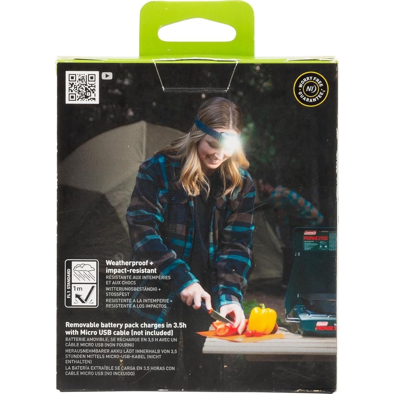 Linterna Frontal Nite Ize RH1 Recargable 600 Lúmenes IPX4