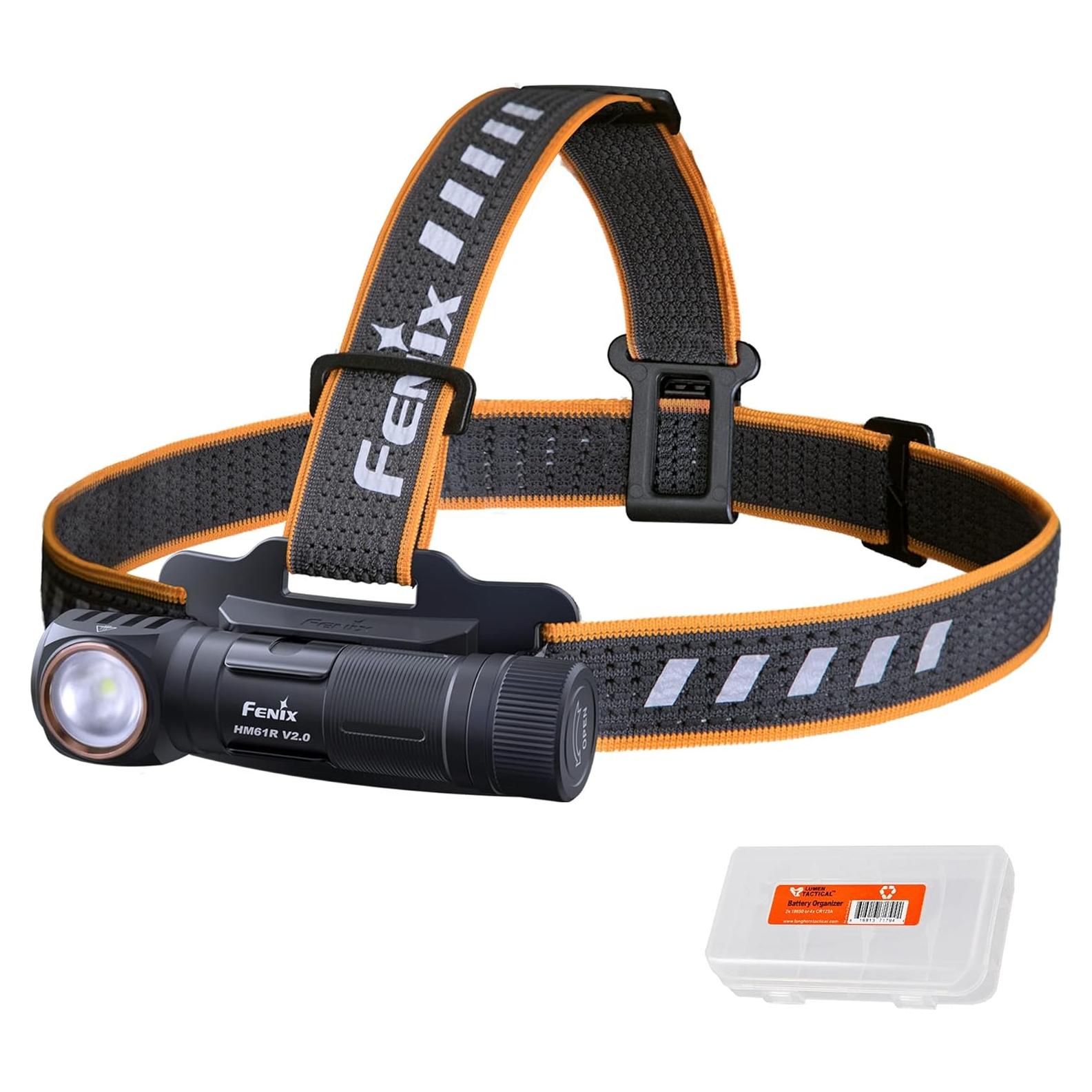 Linterna Frontal Fenix HM61R v2.0 Recargable 1600 Lúmenes