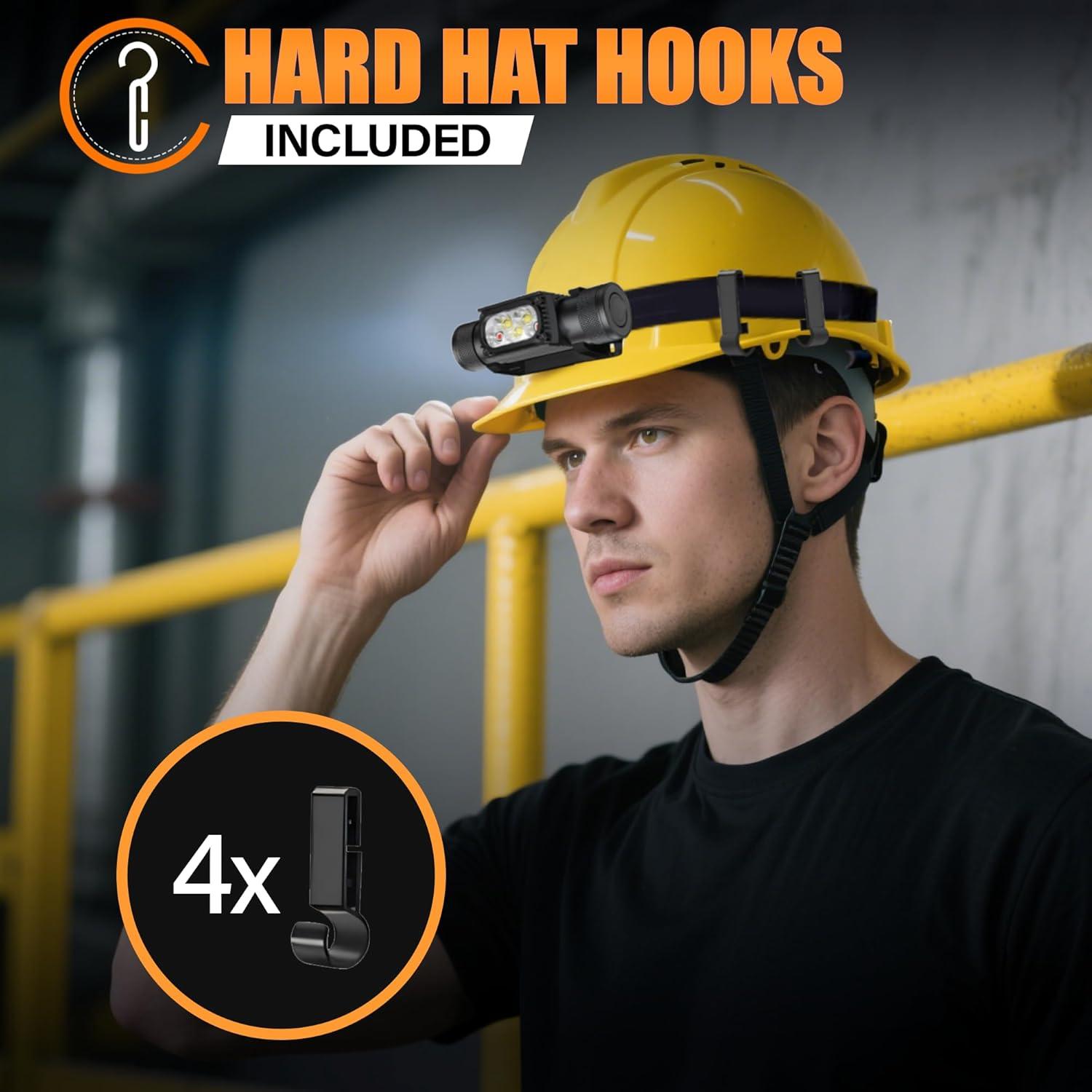 Linterna Frontal Recargable Sparkleing 1500 Lúmenes LED