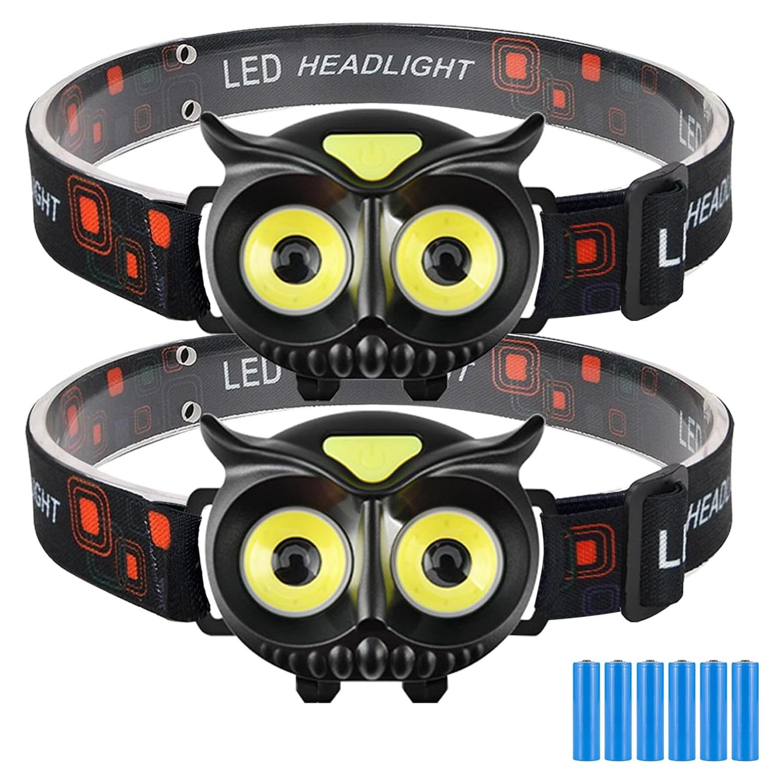 Paquete de 2 Linternas LED PINSAI para Niños y Adultos