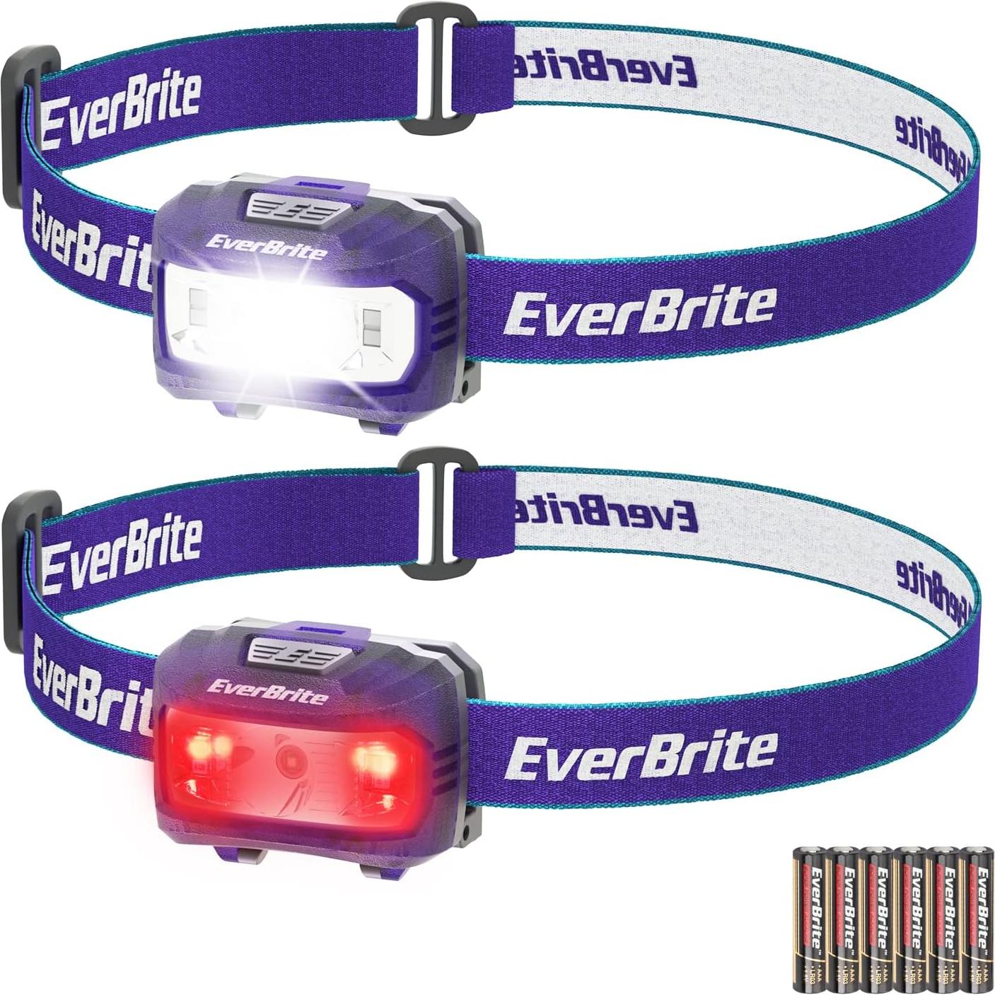 EverBrite 7-Pack LED Headlamp with 21 AAA Batteries