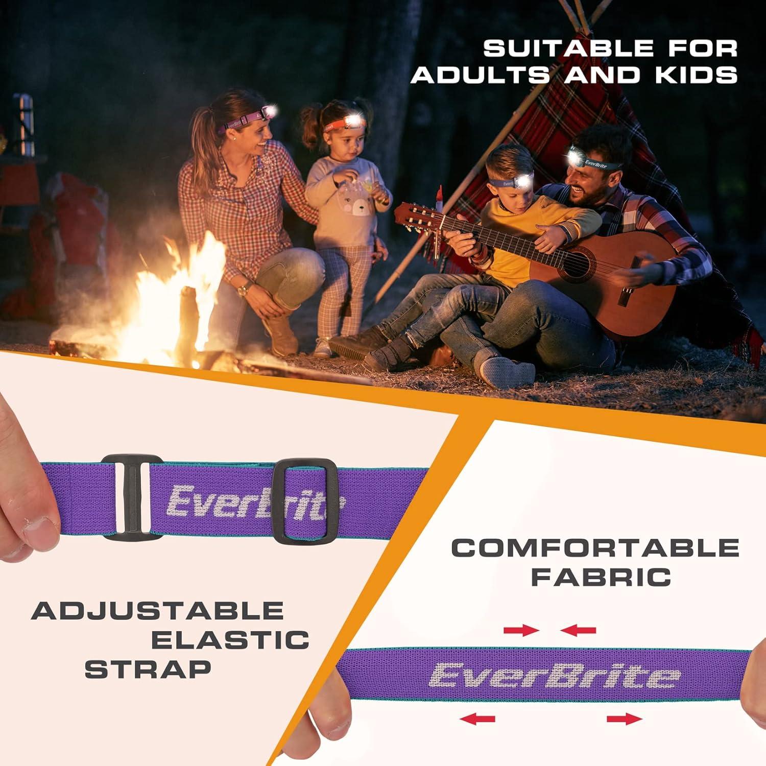 EverBrite 7-Pack LED Headlamp with 21 AAA Batteries