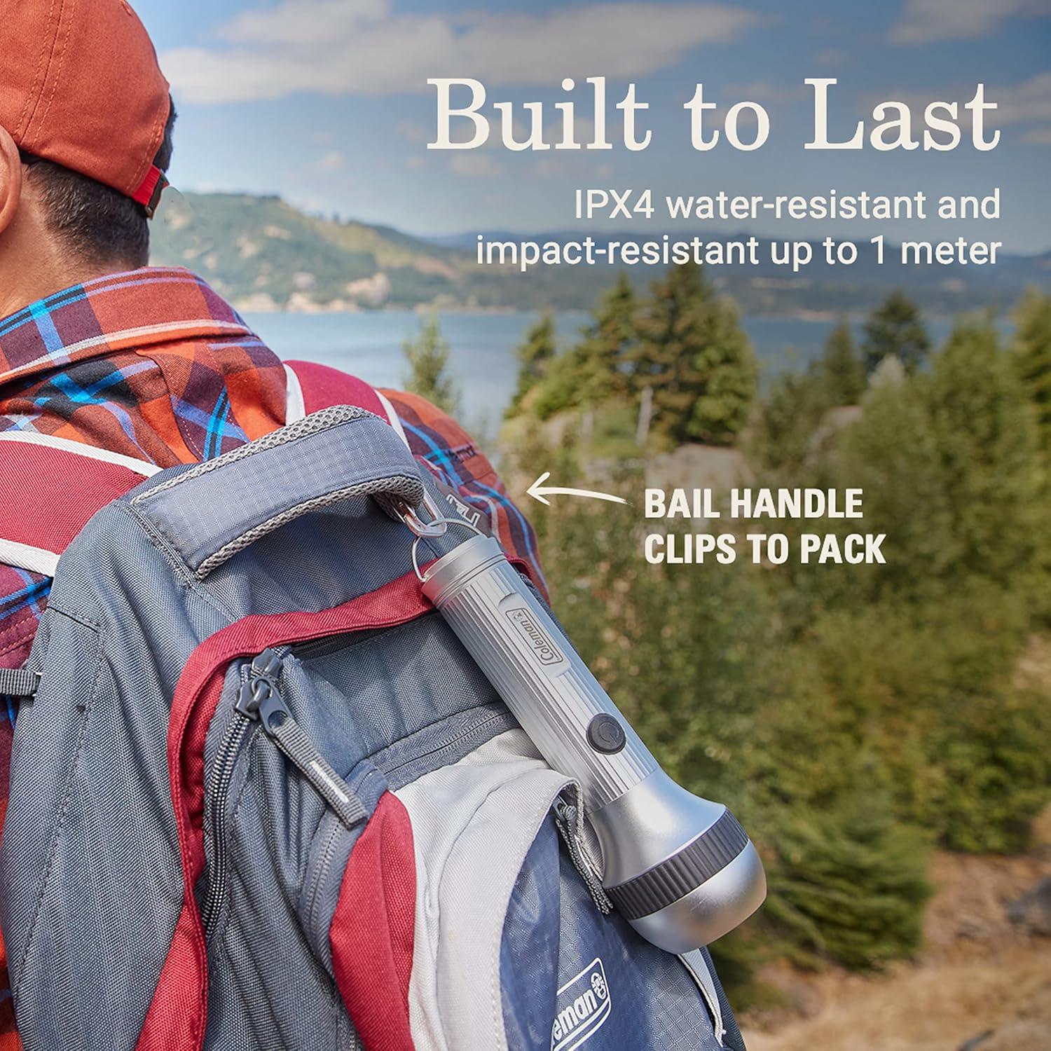 Linterna LED Clásica Coleman 650 Lúmenes para Camping