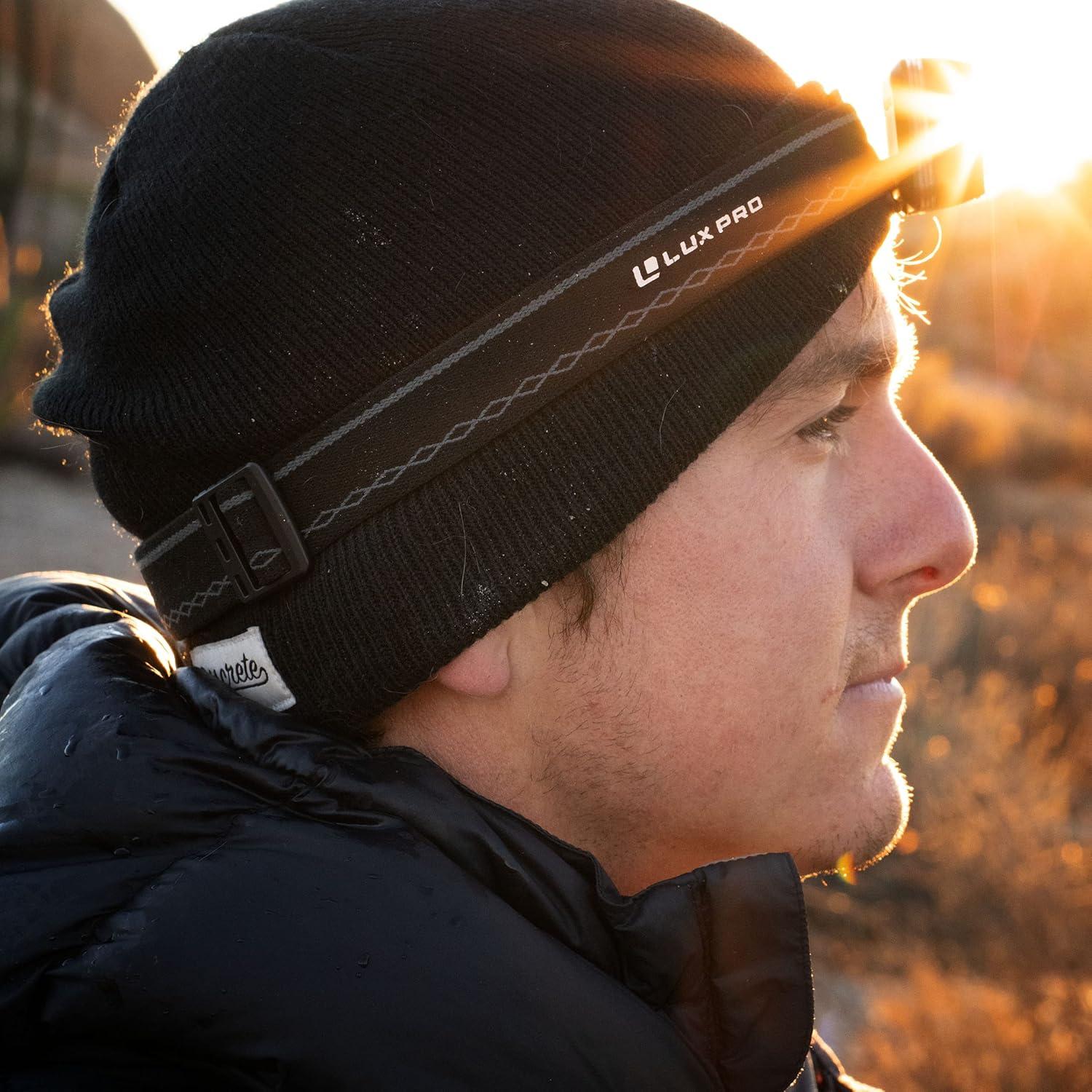 Linterna Frontal LUXPRO LP347V2 LED 450 Lúmenes Resistente IPX4