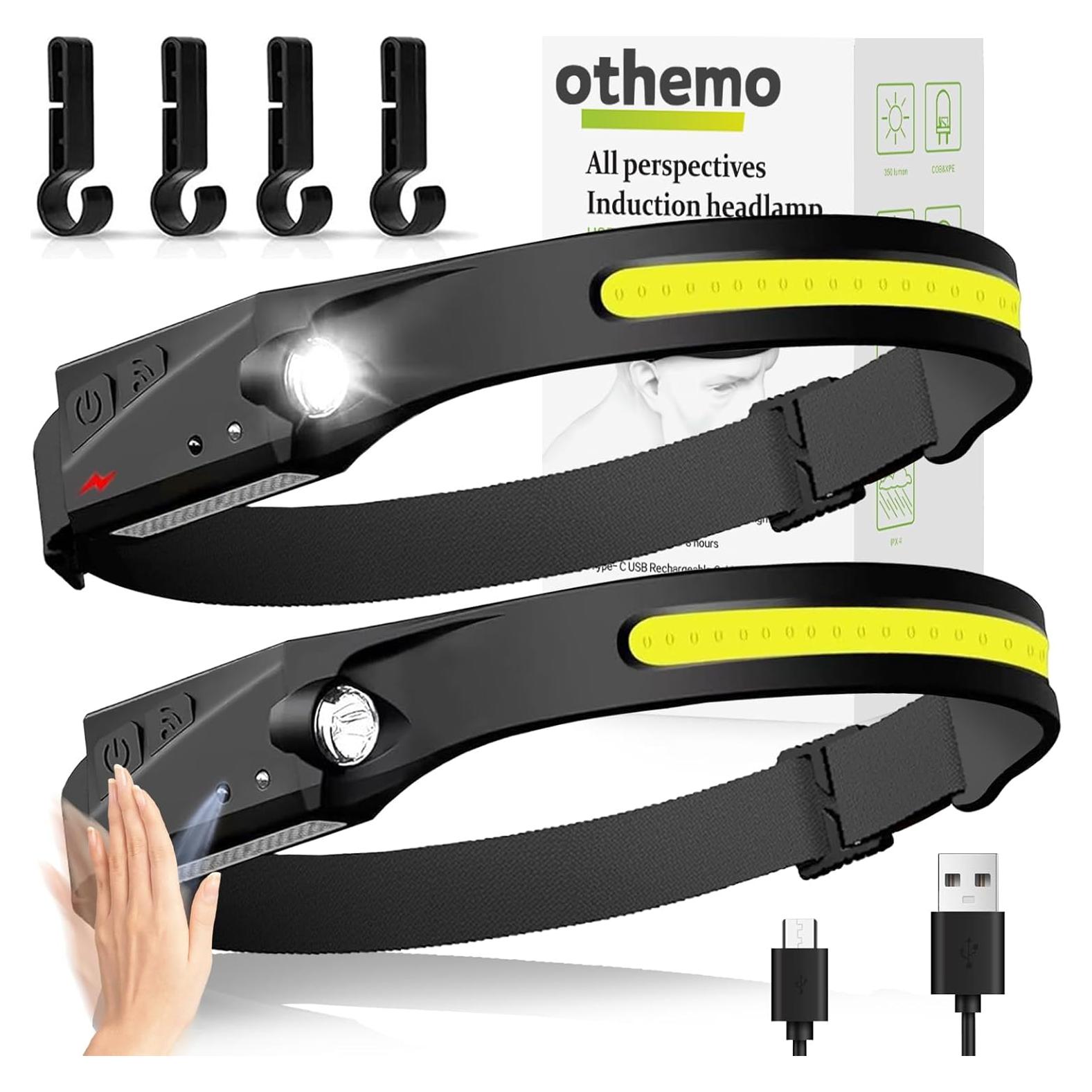 Linterna Frontal LED Othemo230 Recargable 230° 5 Modos