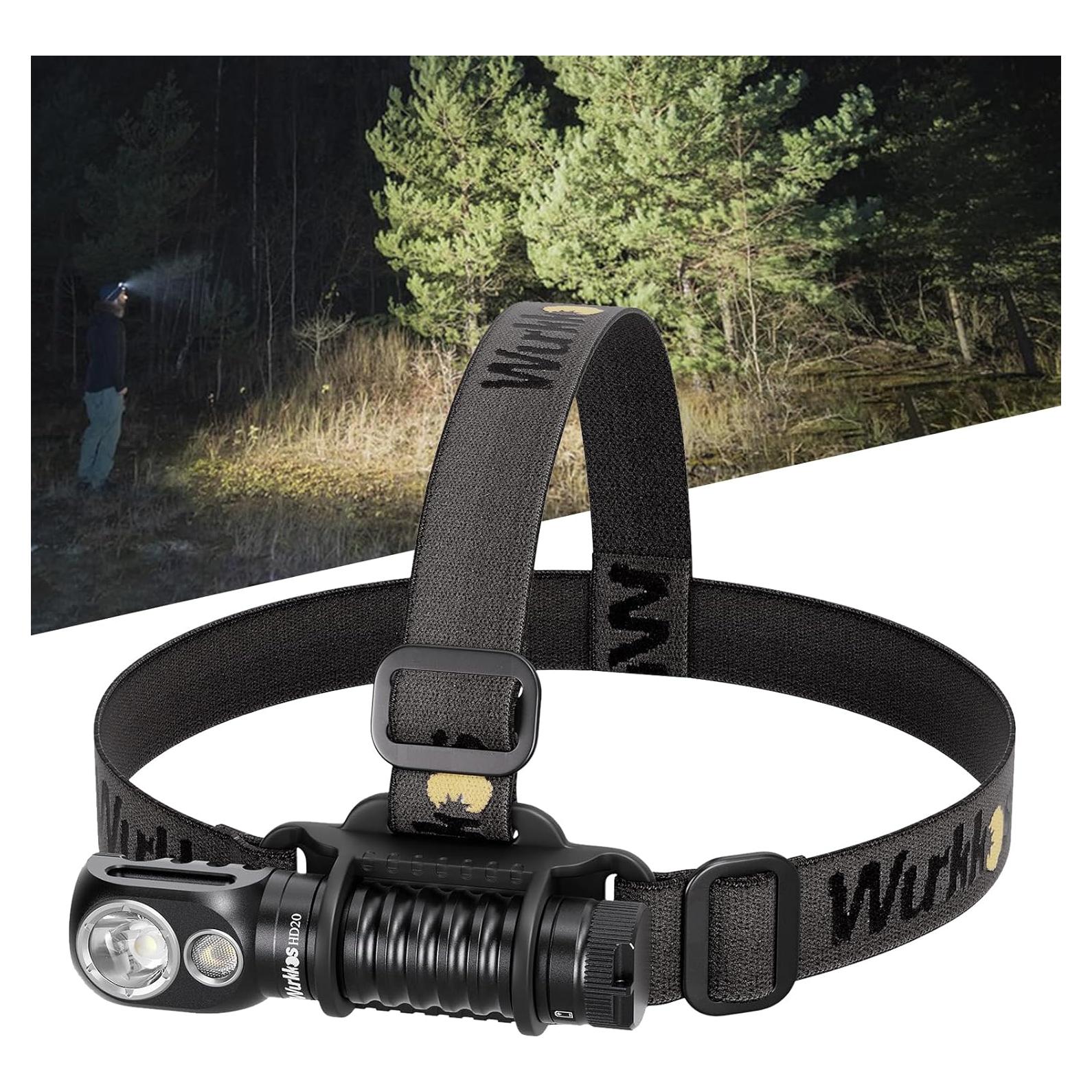 Linterna Frontal Recargable Wurkkos HD20 2000 Lúmenes IP68