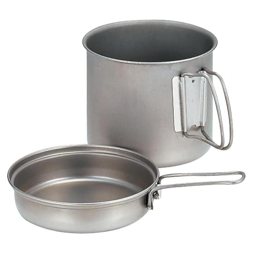 Juego de Utensilios de Cocina Snow Peak Trek 1400 Titanio 1.4L