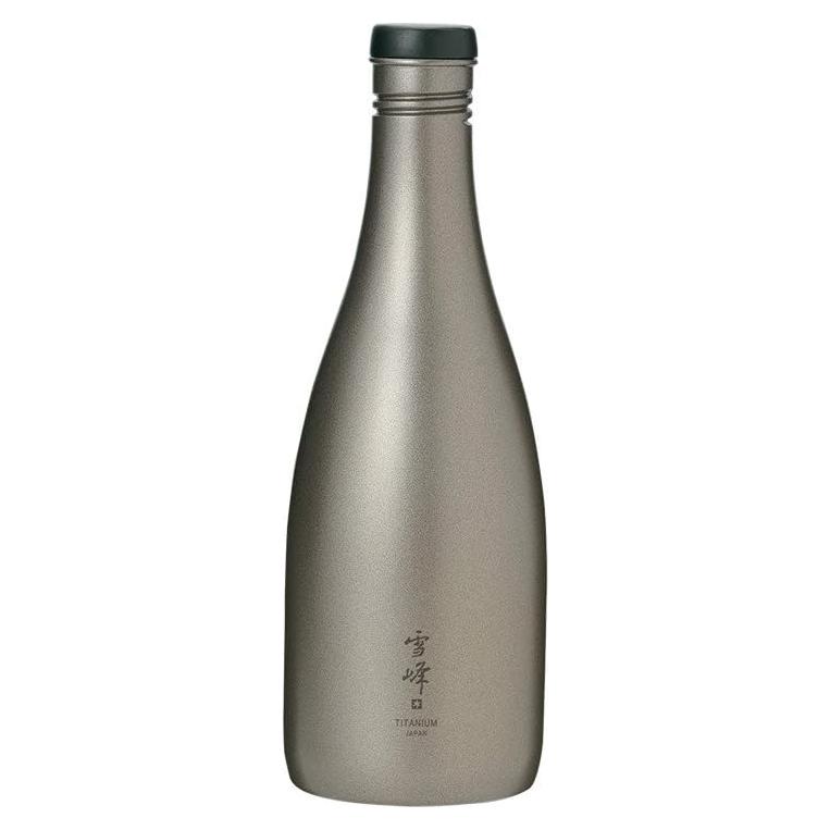Botella de Sake de Titanio Snow Peak 0.51L Redonda