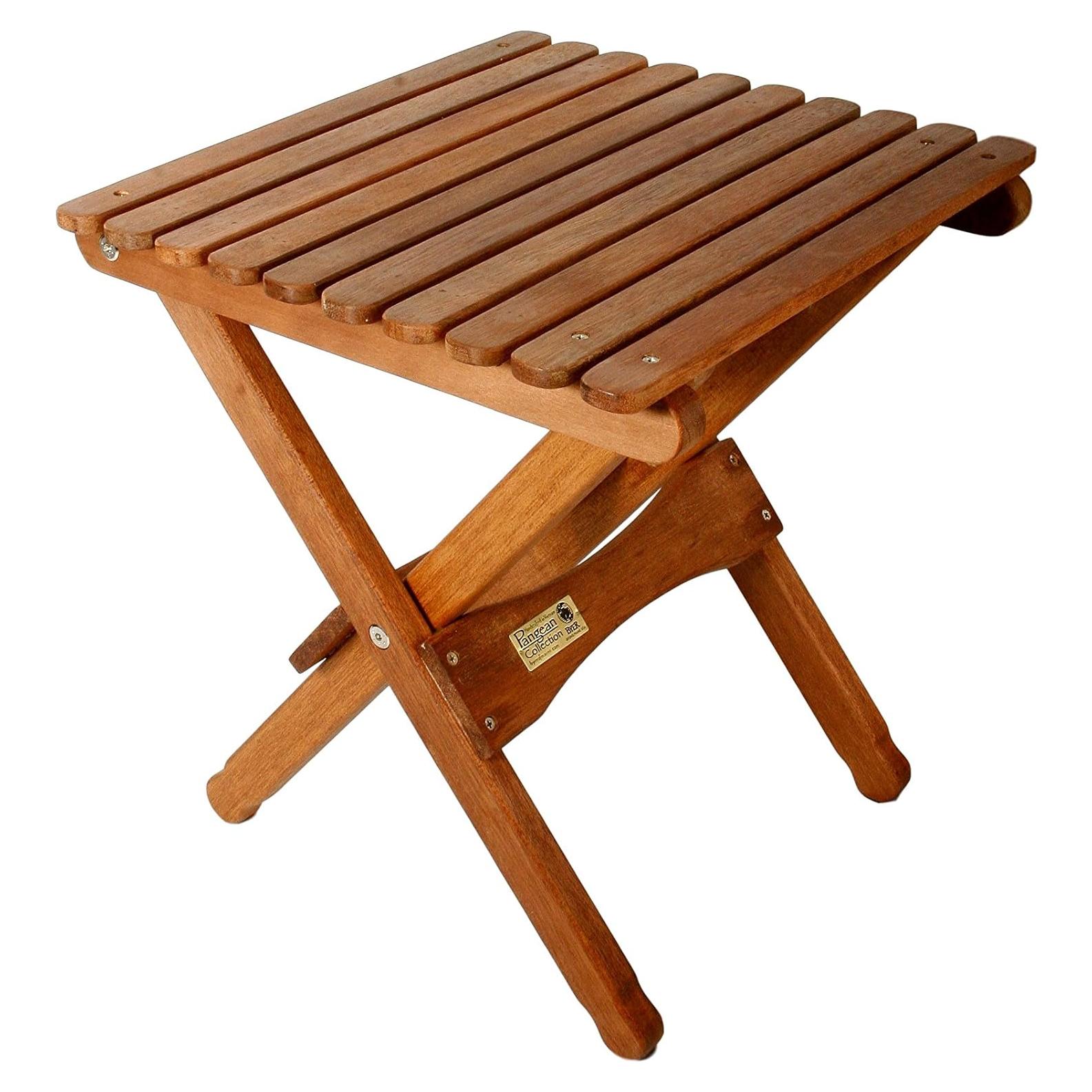 Mesa Plegable de Madera BYER OF MAINE Pangean 40.64x45.72 cm